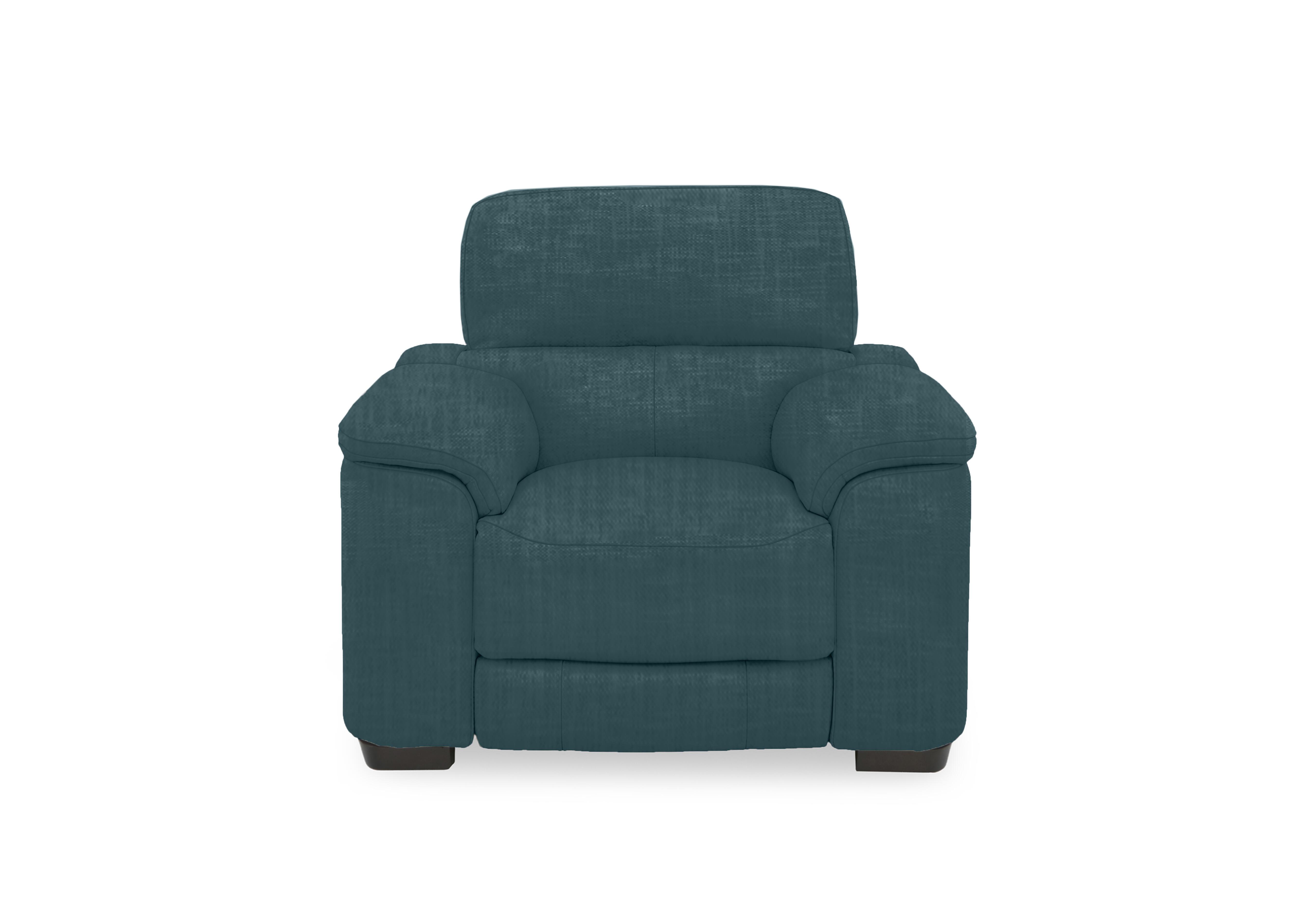 Nova Fabric Power Recliner Chair with Power Headrest in Fab-Can-R340 Peacock on Furniture Village