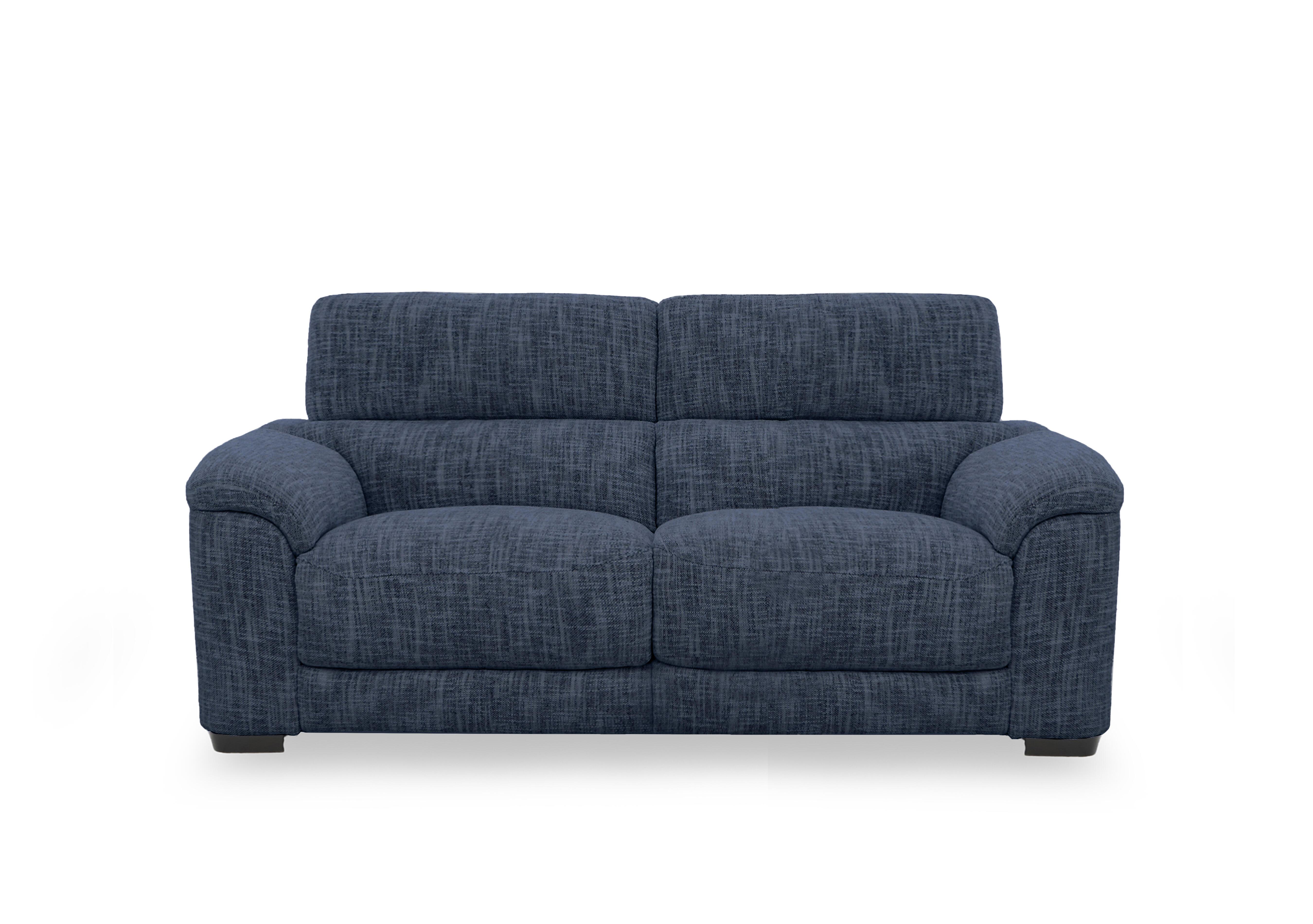 Nova Fabric 2 Seater Sofa in Fab-Mga-R10 Dark Denim on Furniture Village