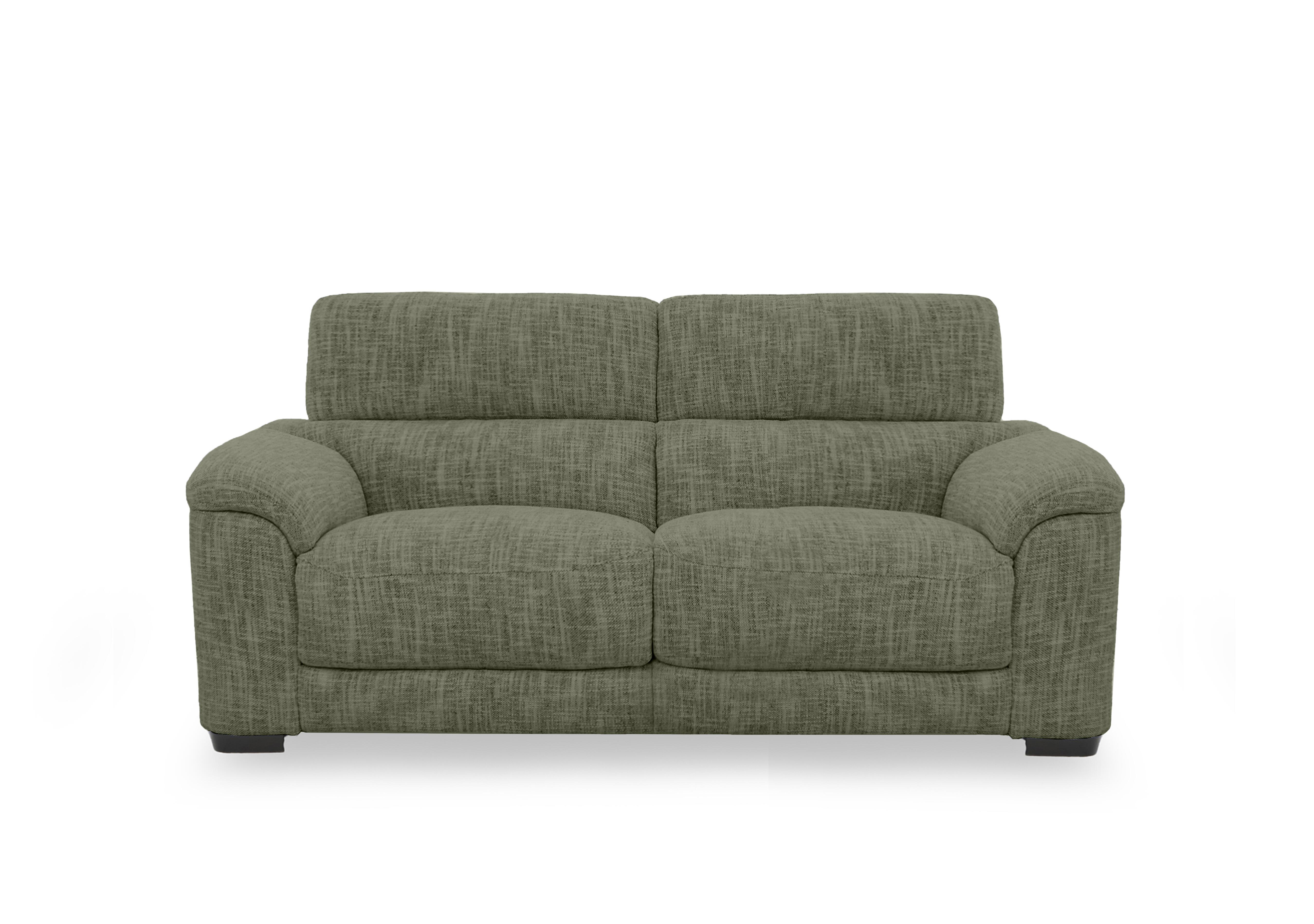 Nova Fabric 2 Seater Sofa in Fab-Mga-R11 Olive Green on Furniture Village