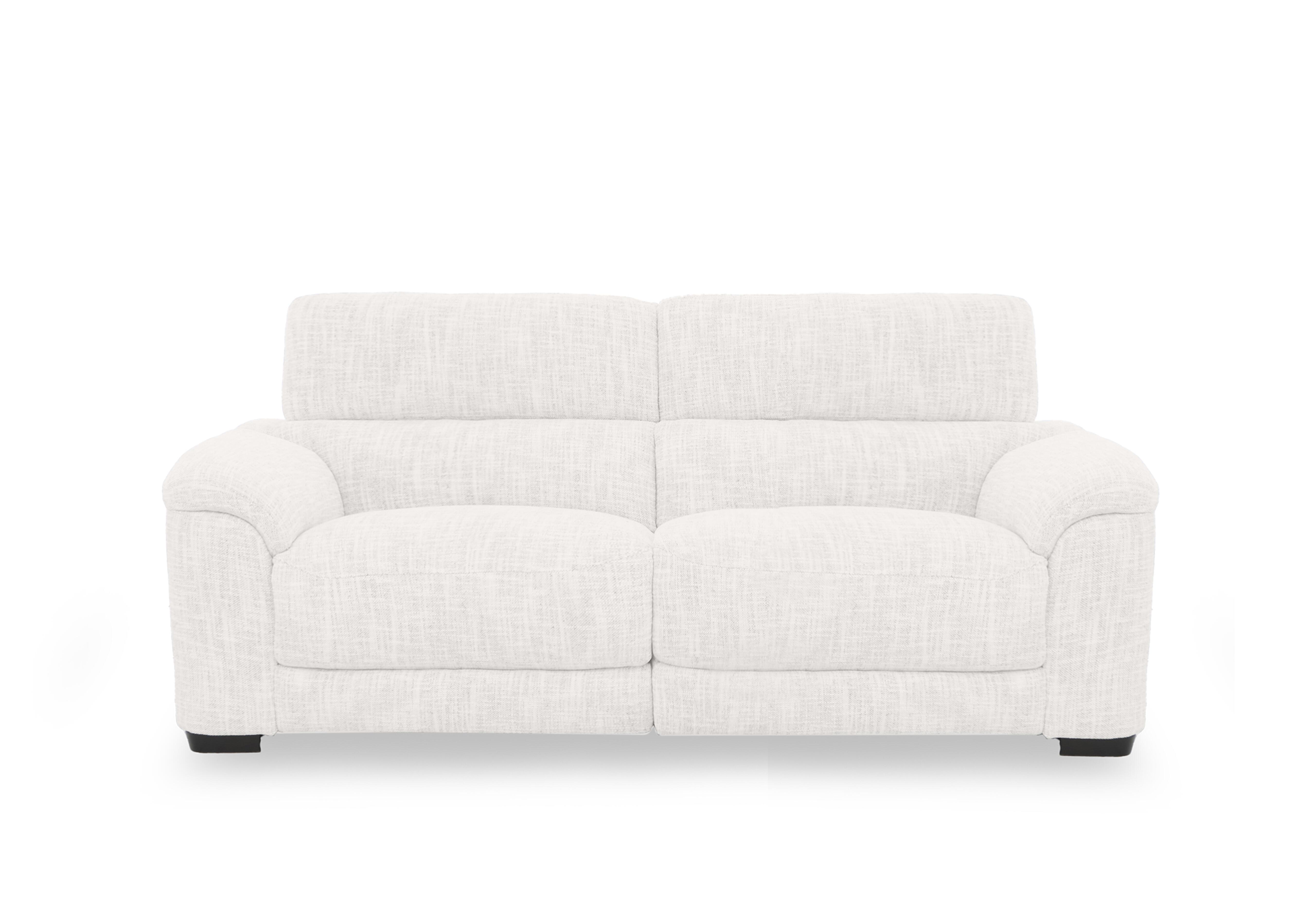 Nova Fabric 3 Seater Power Recliner Sofa with Power Headrests in Fab-Mga-R03 Frost on Furniture Village