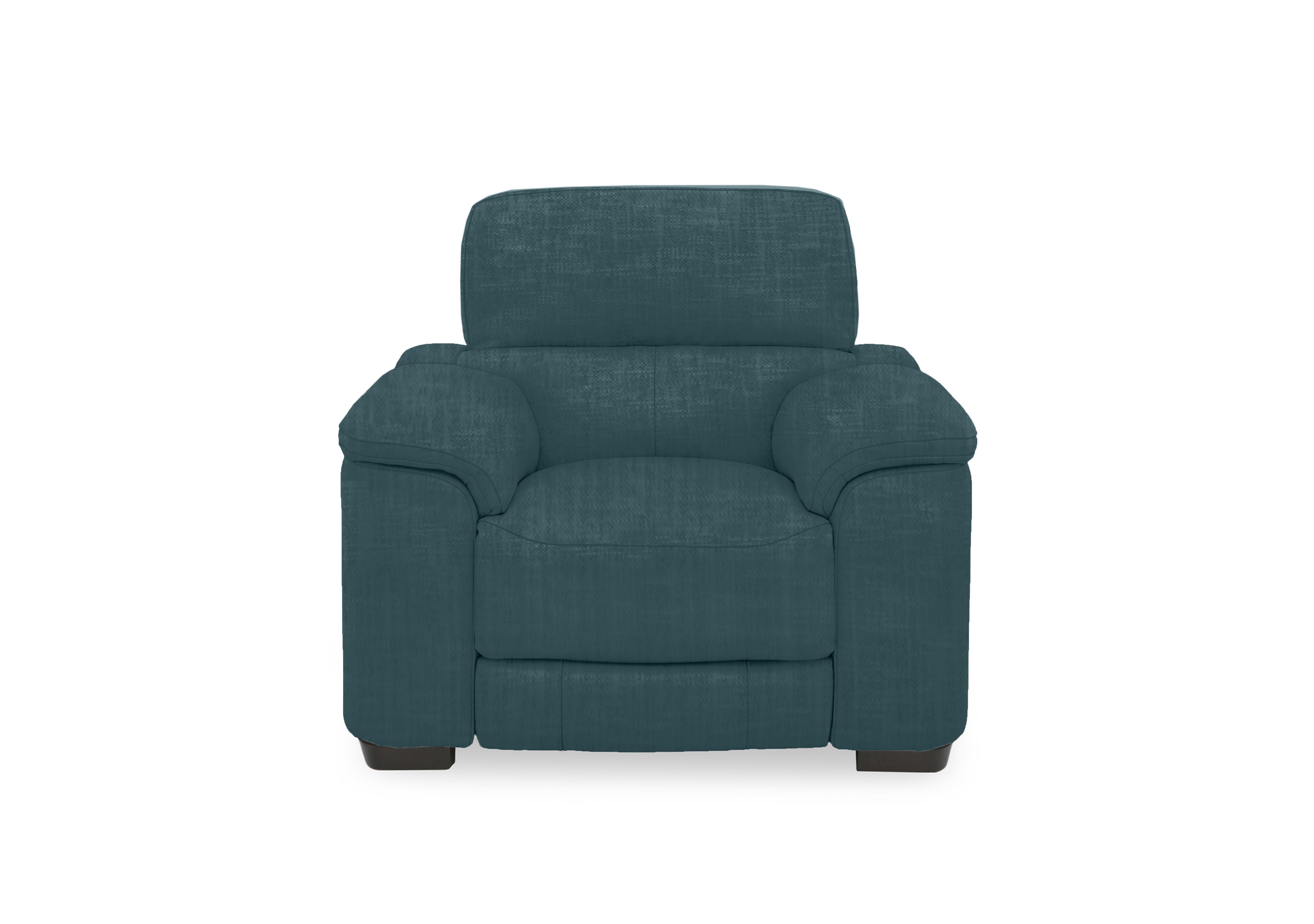 Nova Fabric Chair in Fab-Can-R340 Peacock on Furniture Village