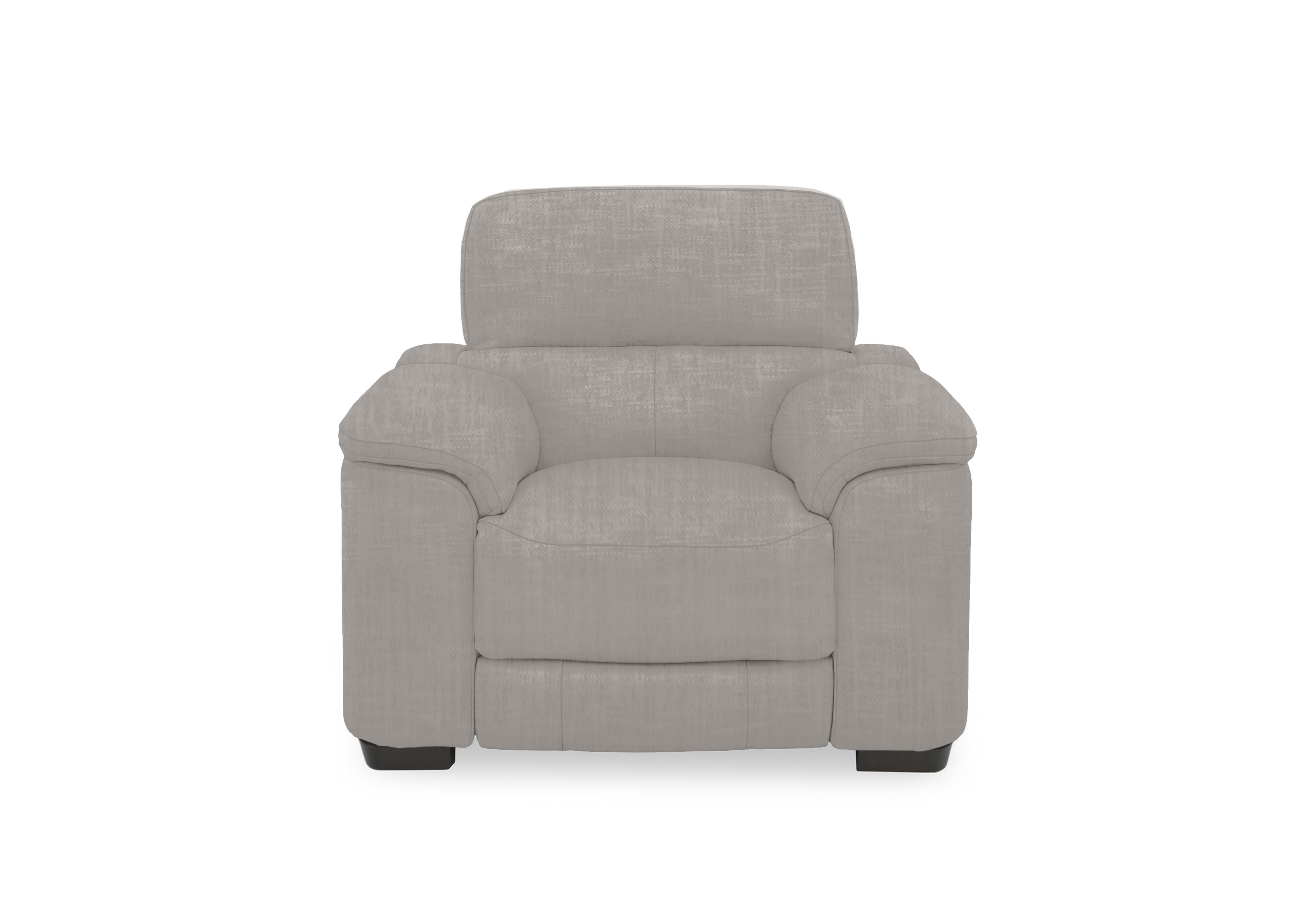 Nova Fabric Chair in Fab-Can-R452 Grey Mist on Furniture Village