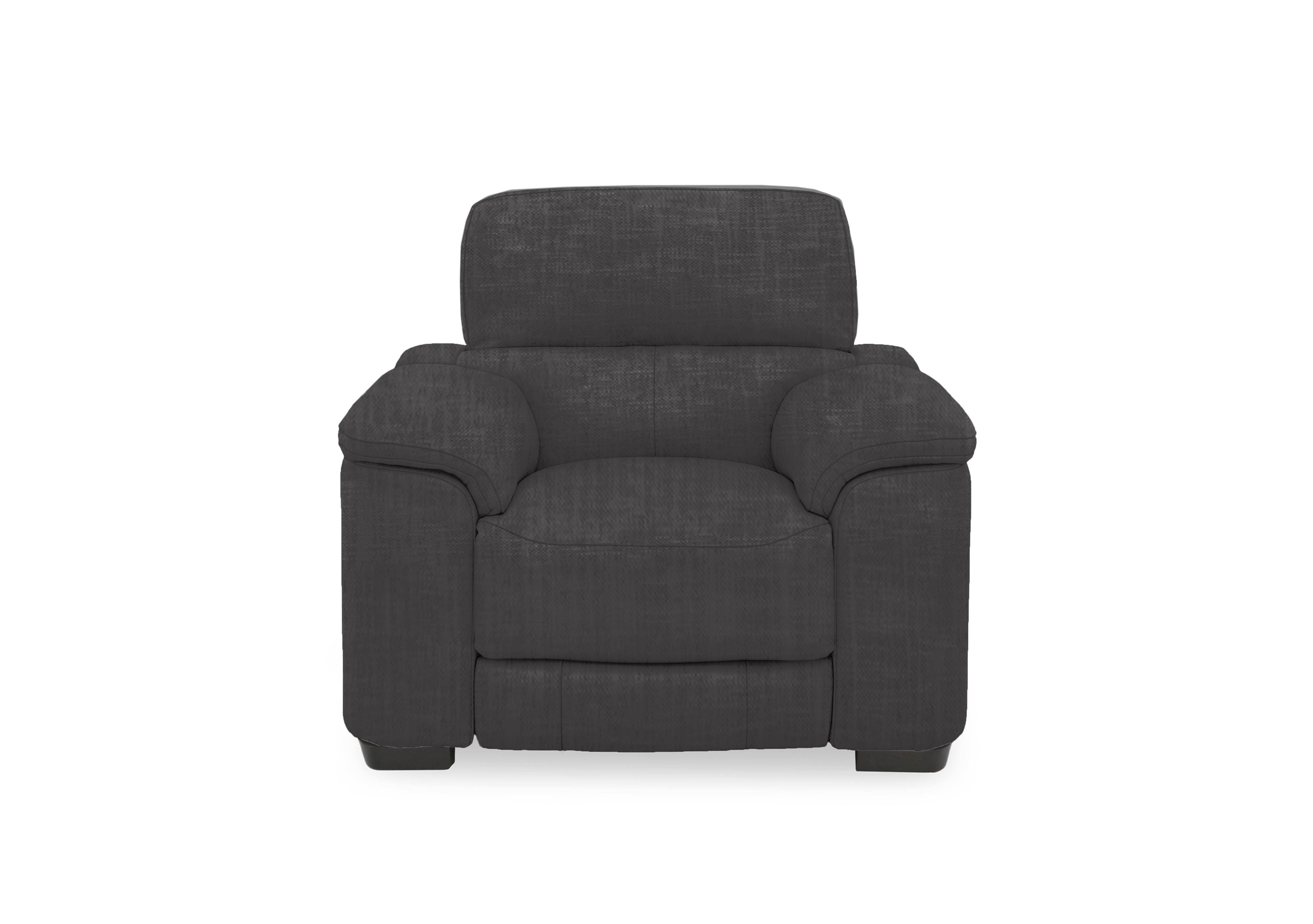 Nova Fabric Chair in Fab-Can-R456 Anthracite on Furniture Village