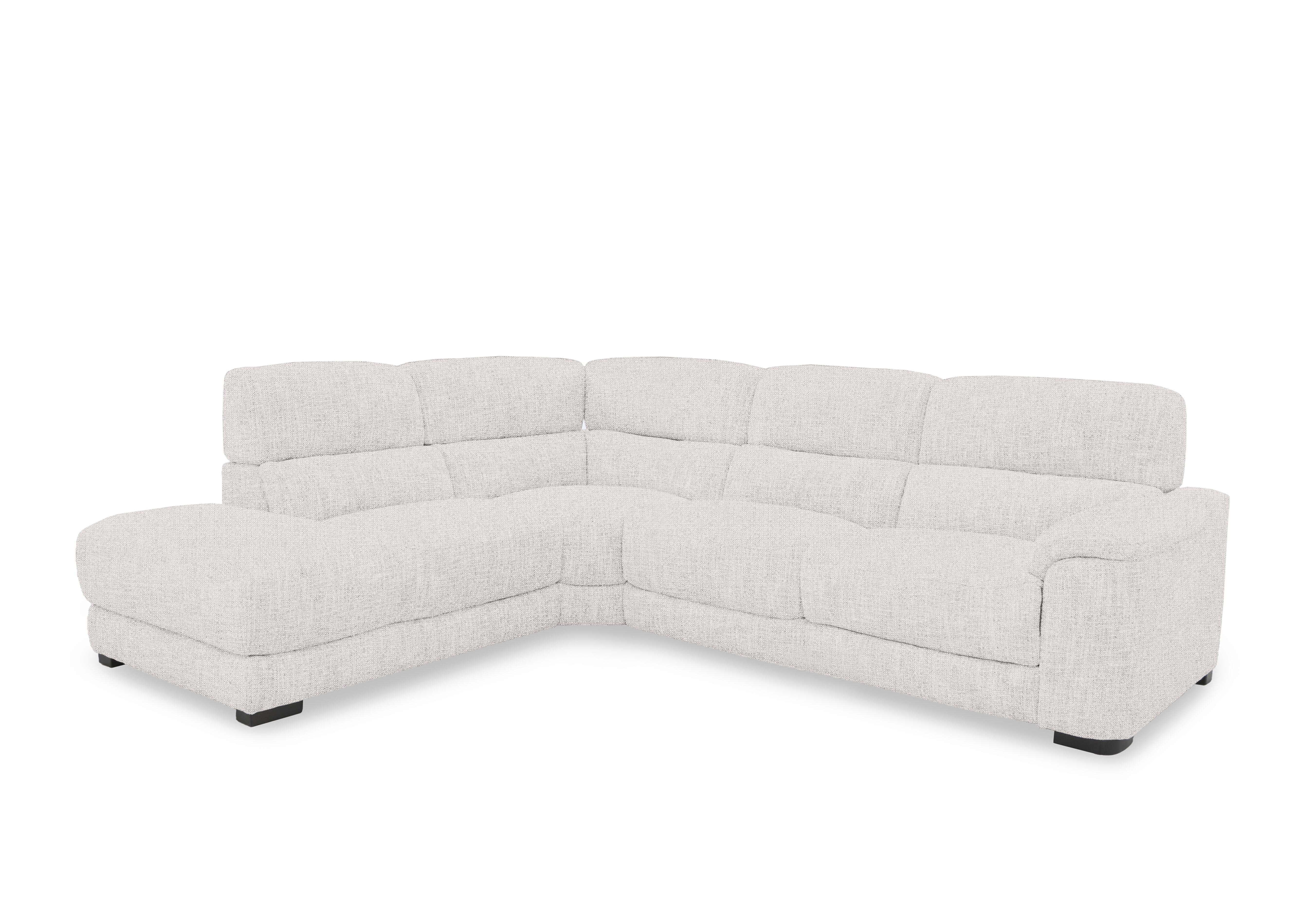 Nova Fabric Chaise End Sofa in Fab-Mil-R110 Sand on Furniture Village