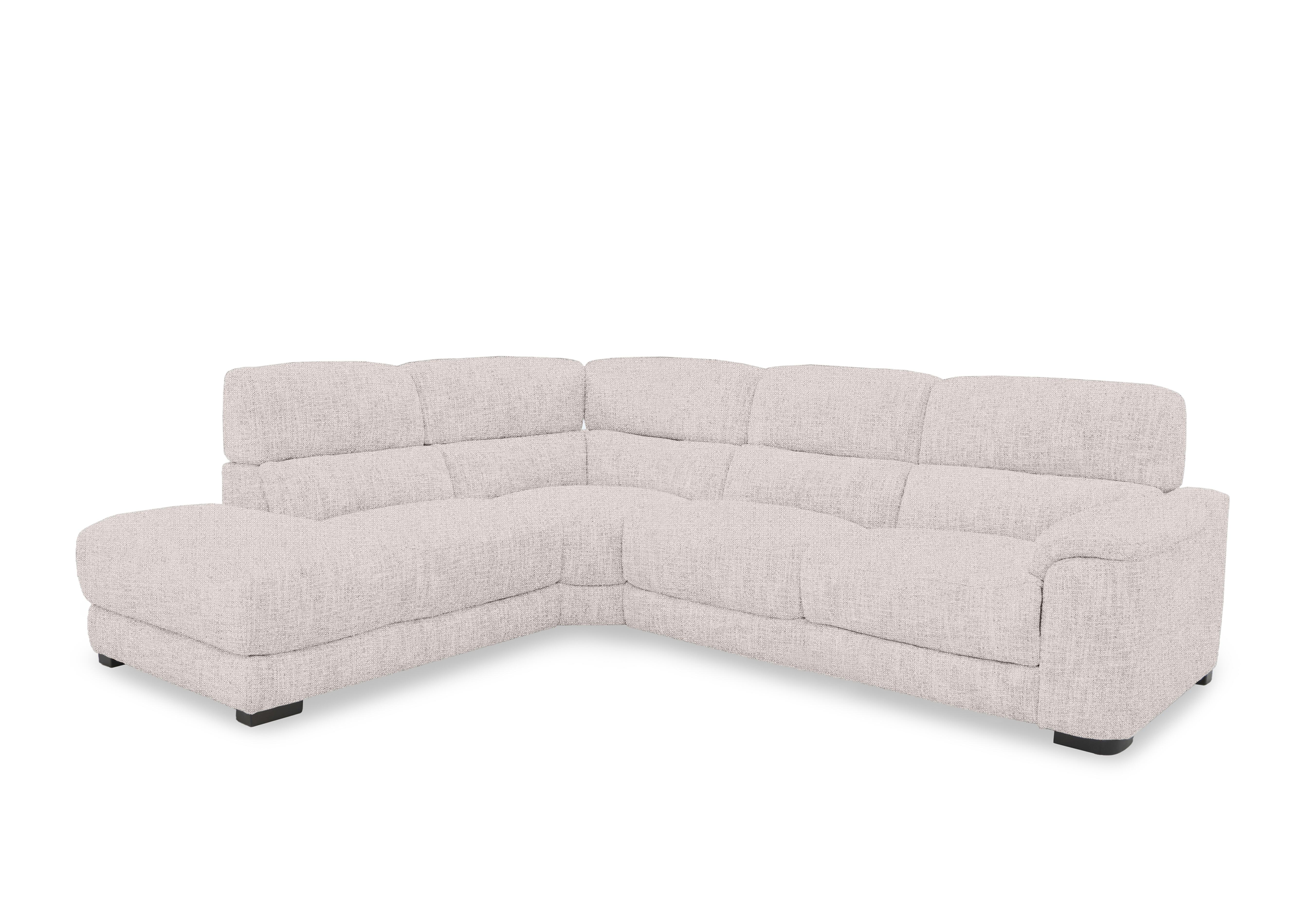 Nova Fabric Chaise End Sofa in Fab-Mil-R120 Mink on Furniture Village