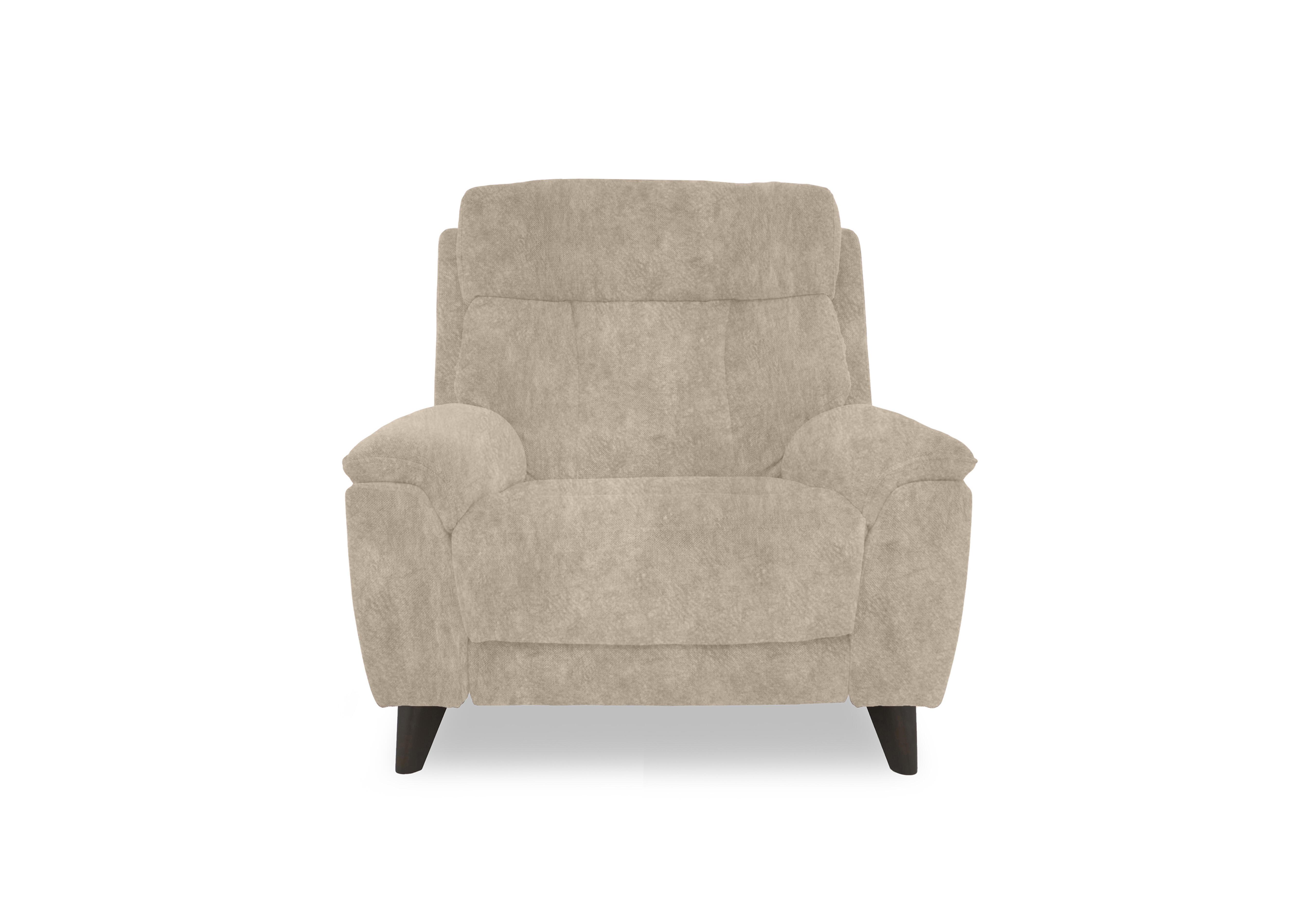 Dreamer Fabric Power Recliner Chair with Power Headrest in Bfa-Bnn-R26 Cream on Furniture Village
