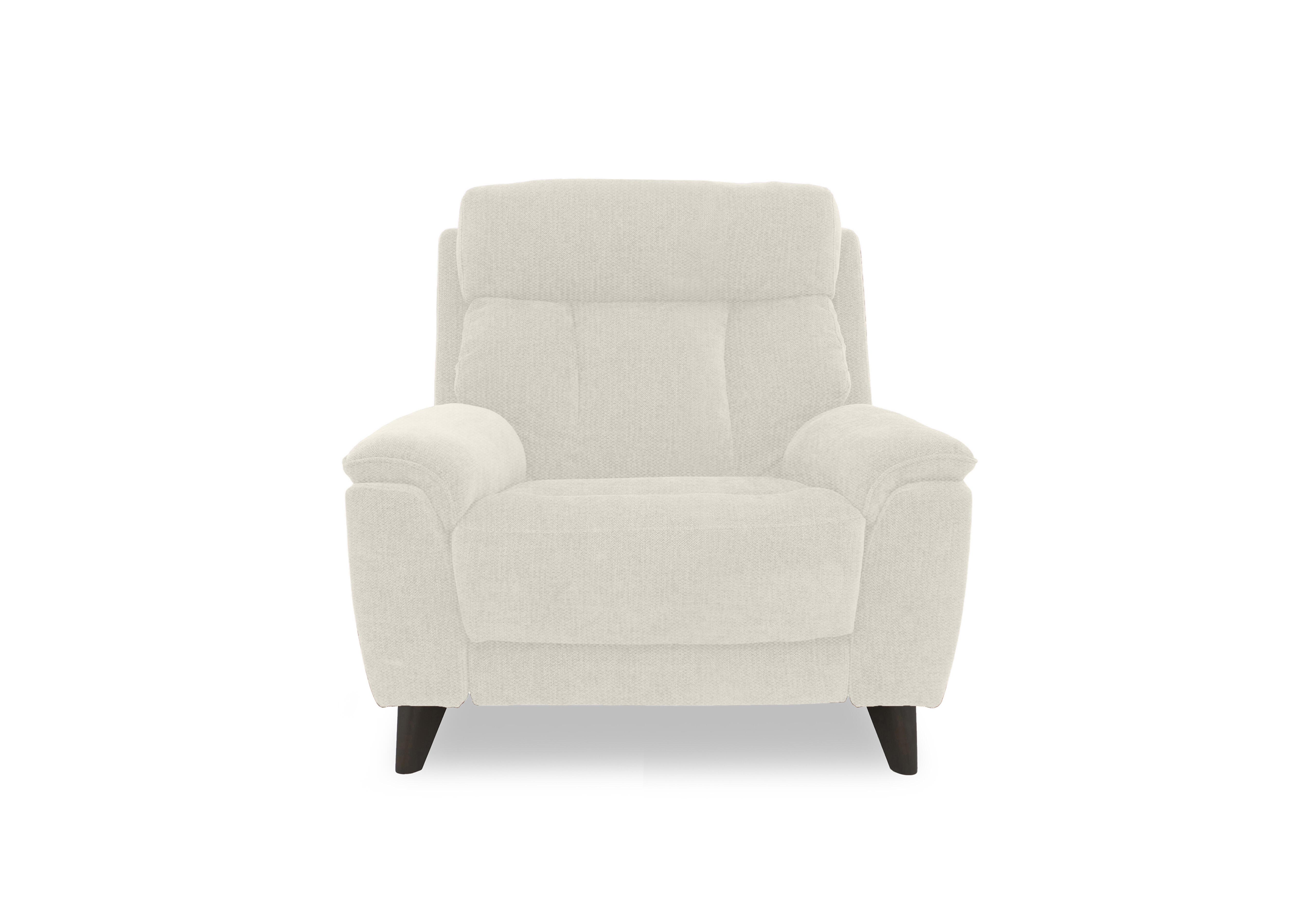 Dreamer Fabric Power Recliner Chair with Power Headrest in Fab-Ndo-R12 Light Grey on Furniture Village