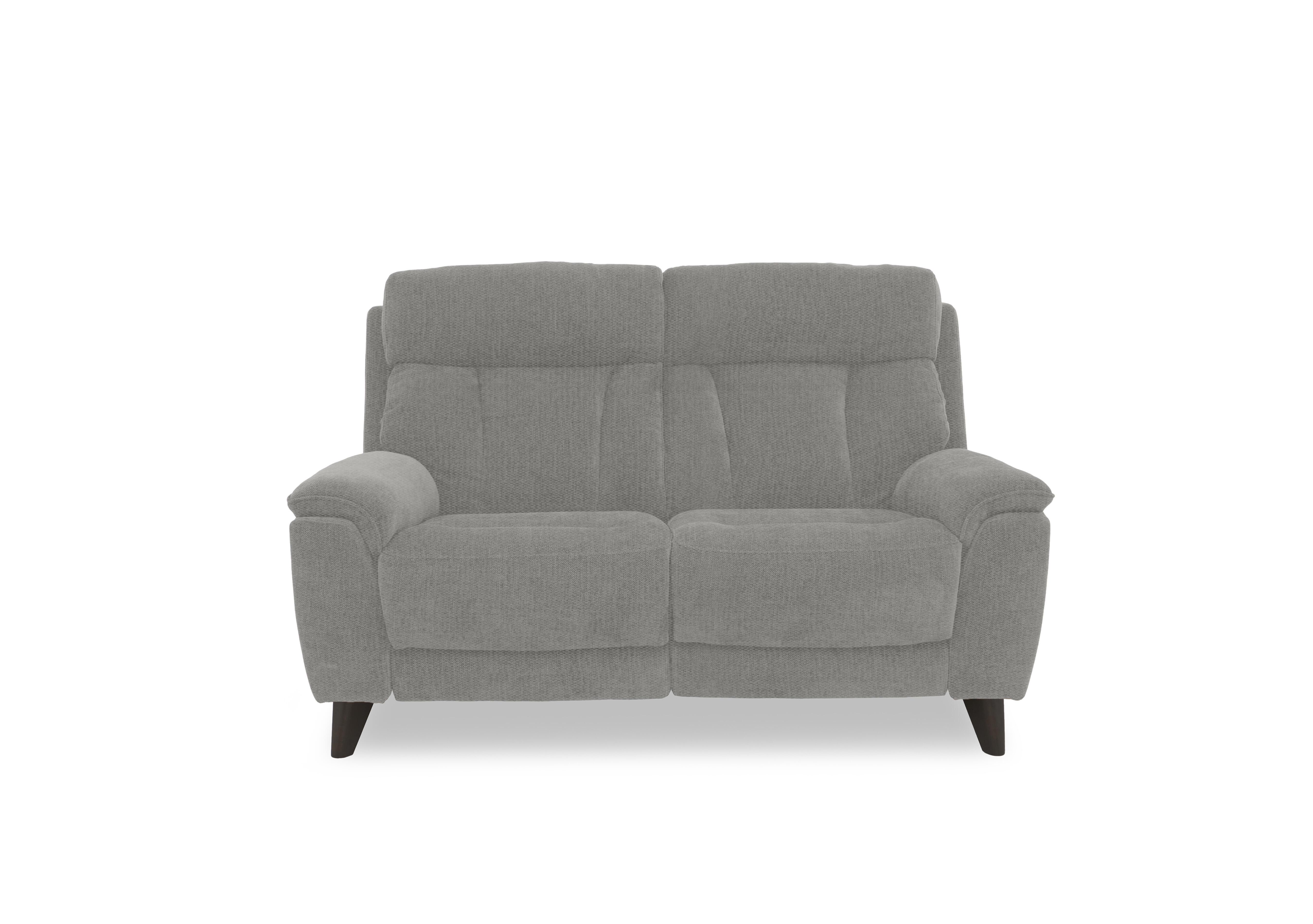 Dreamer Fabric 2 Seater Power Recliner Sofa in Fab-Ndo-R19 Silver Grey on Furniture Village