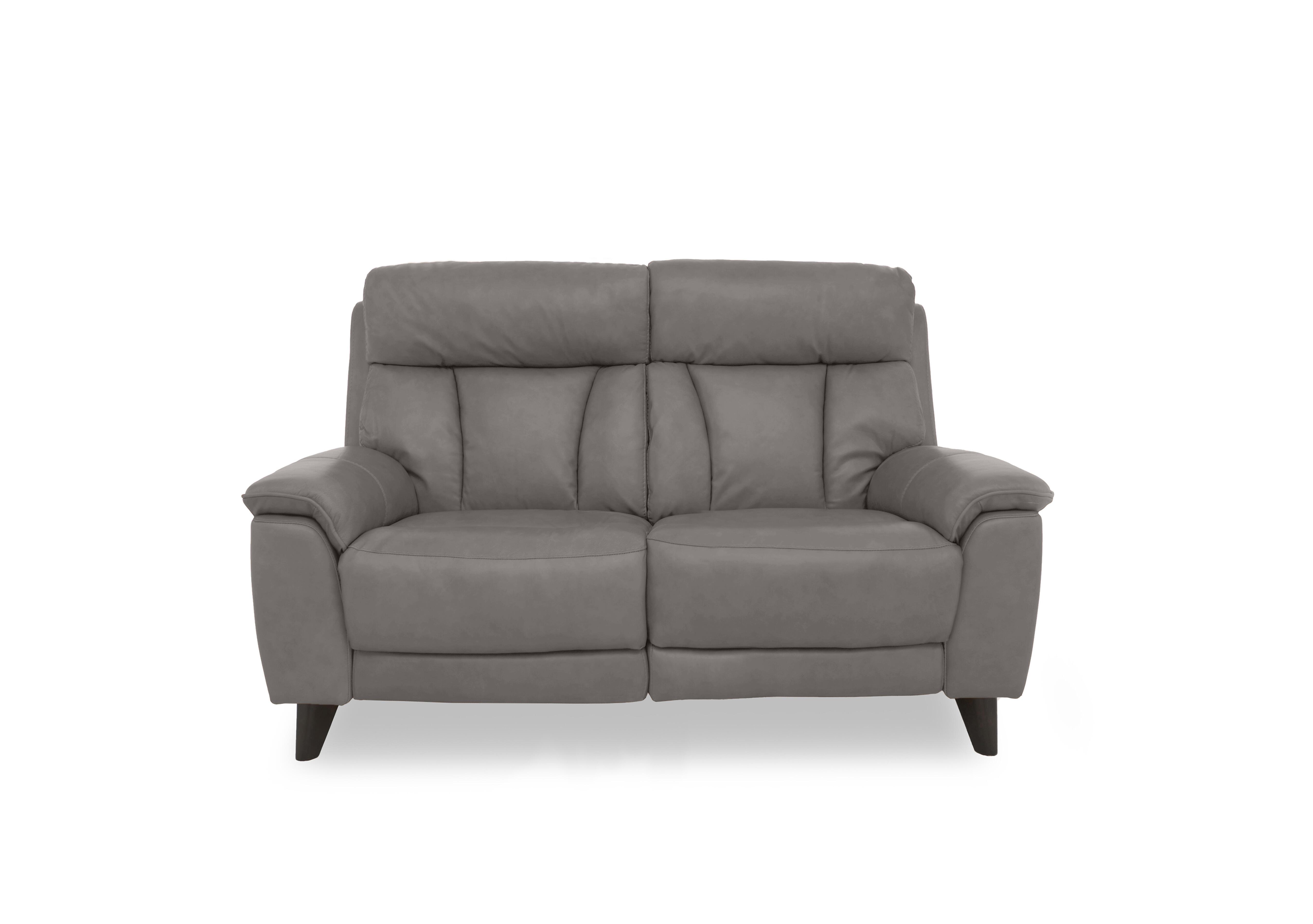 Dreamer Leather 2 Seater Power Recliner Sofa in Bv-042e Elephant on Furniture Village