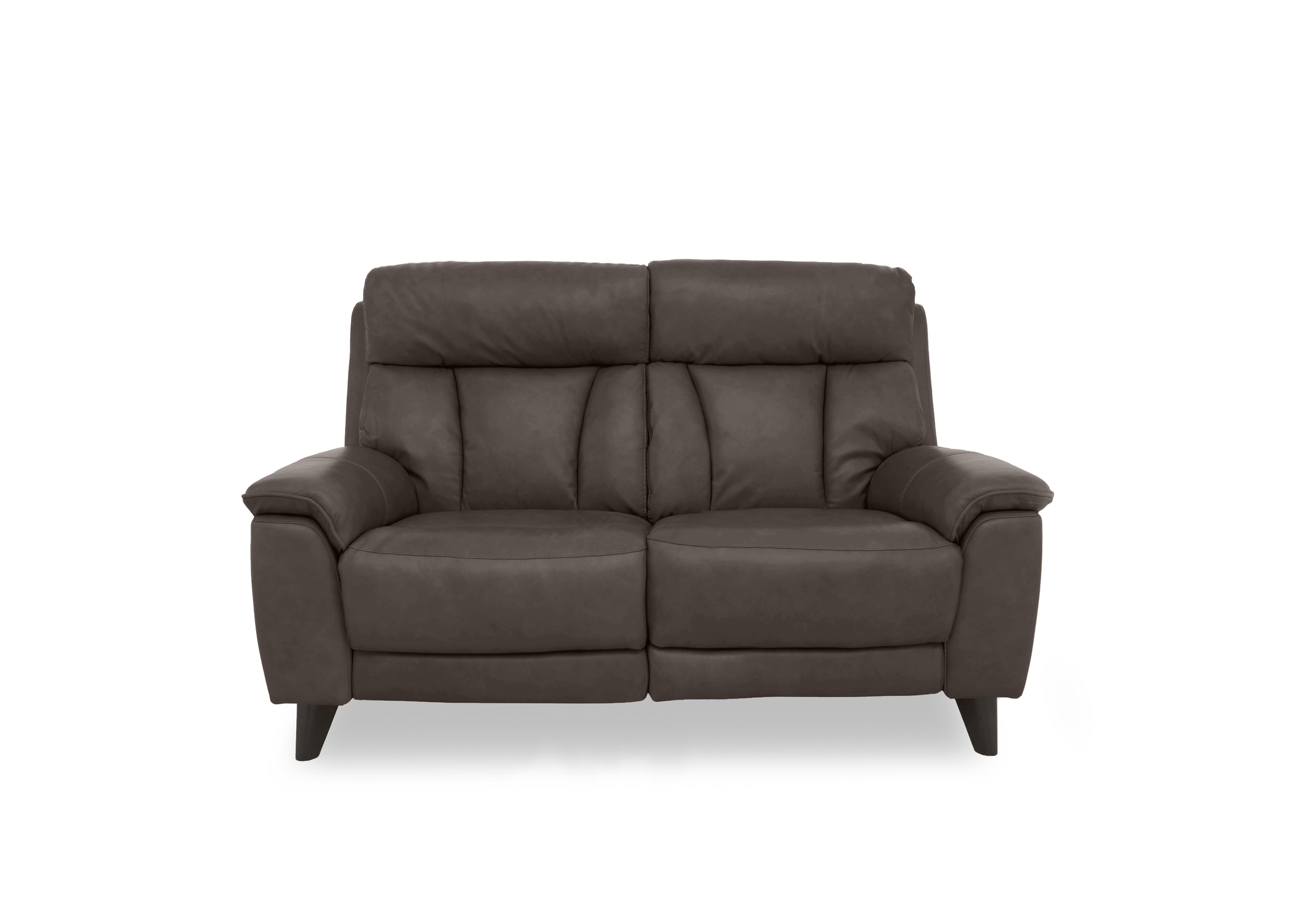 Dreamer Leather 2 Seater Power Recliner Sofa in Bv-1748 Dark Chocolate on Furniture Village