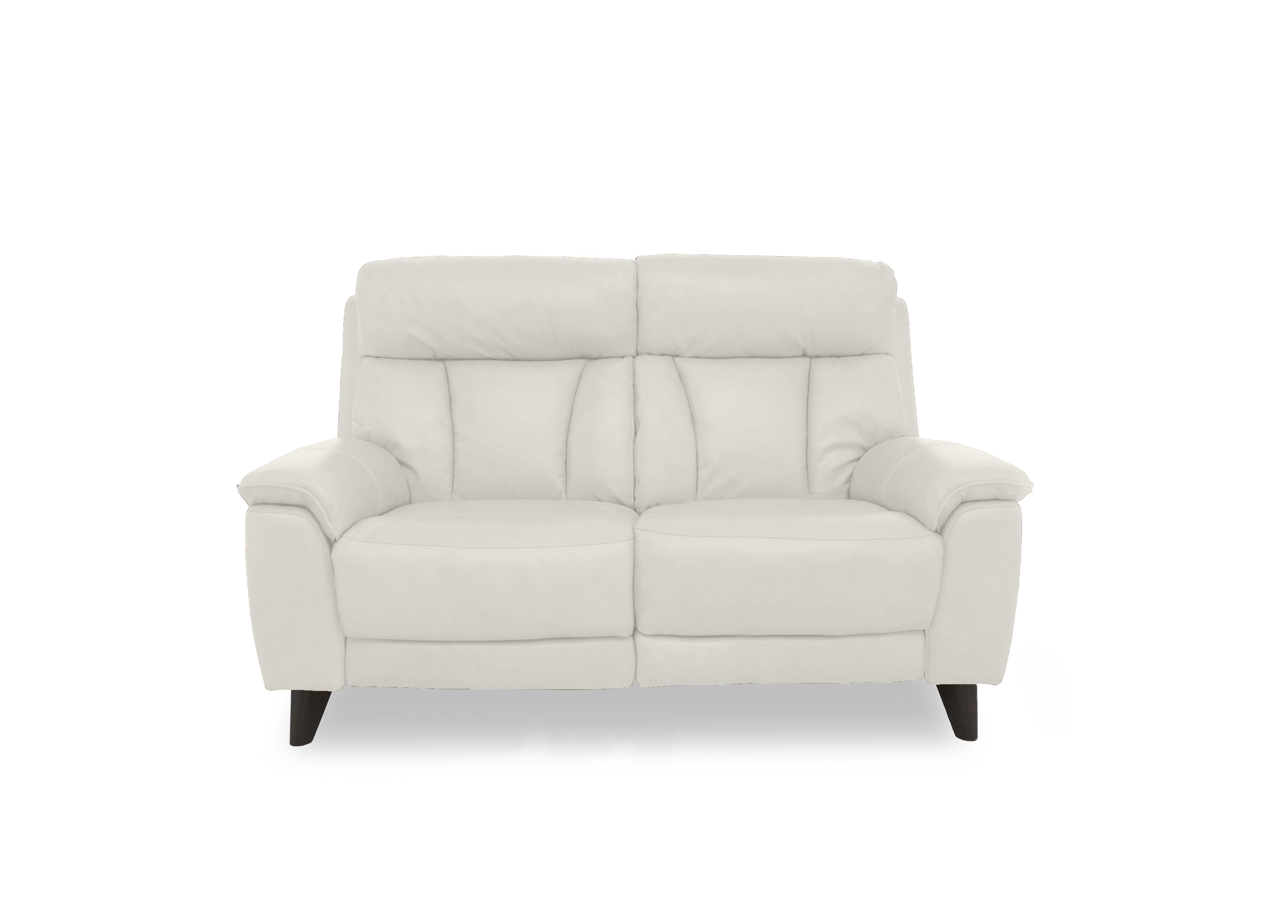 Dreamer Leather 2 Seater Power Recliner Sofa in Nc-156e Frost on Furniture Village
