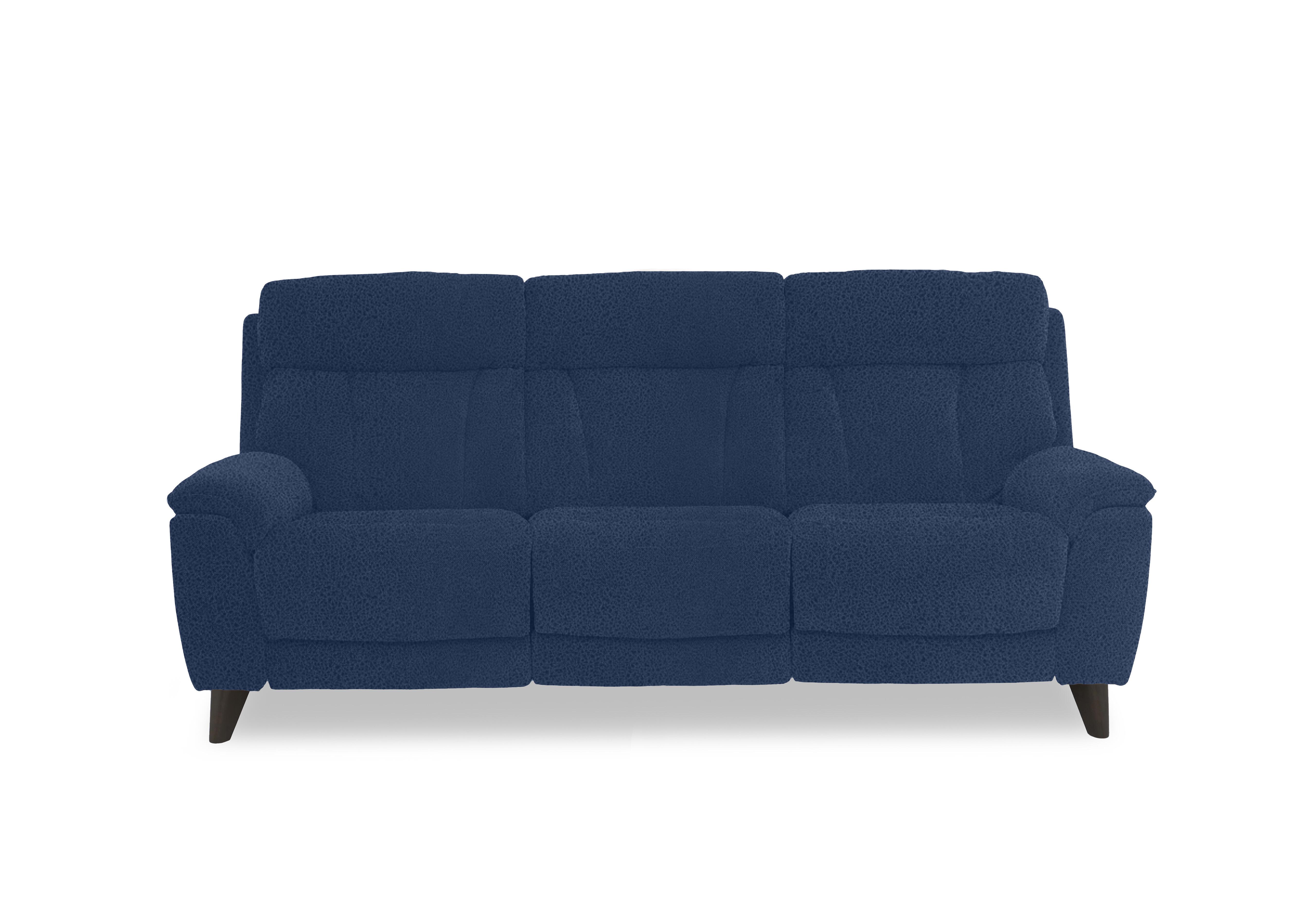 Dreamer Fabric 3 Seater Power Recliner Sofa in Bfa-Blj-R10 Blue on Furniture Village