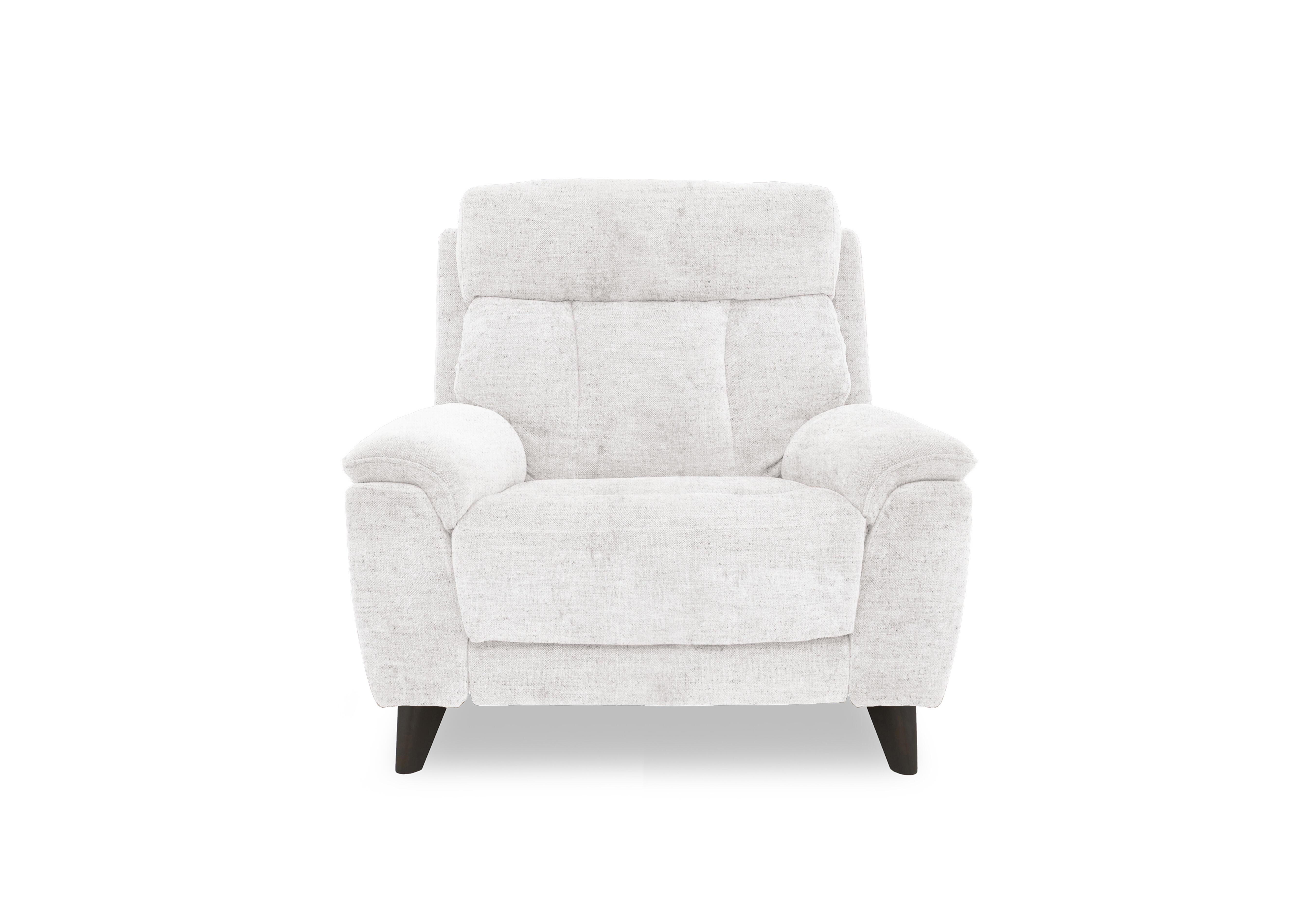 Dreamer Fabric Power Recliner Chair in Fab-Mga-R03 Frost on Furniture Village