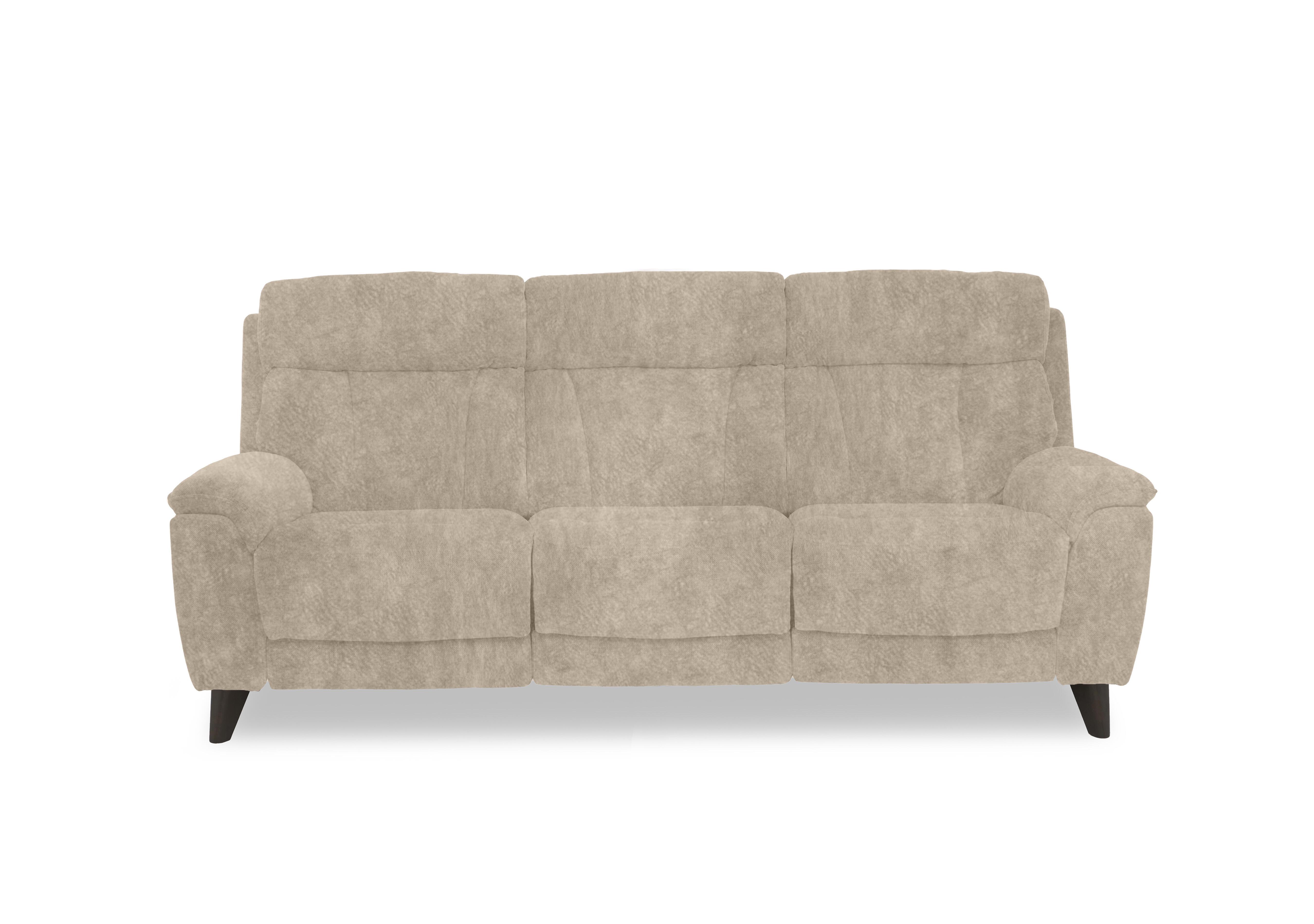 Dreamer Fabric 3 Seater Power Recliner Sofa with Power Headrests in Bfa-Bnn-R26 Cream on Furniture Village