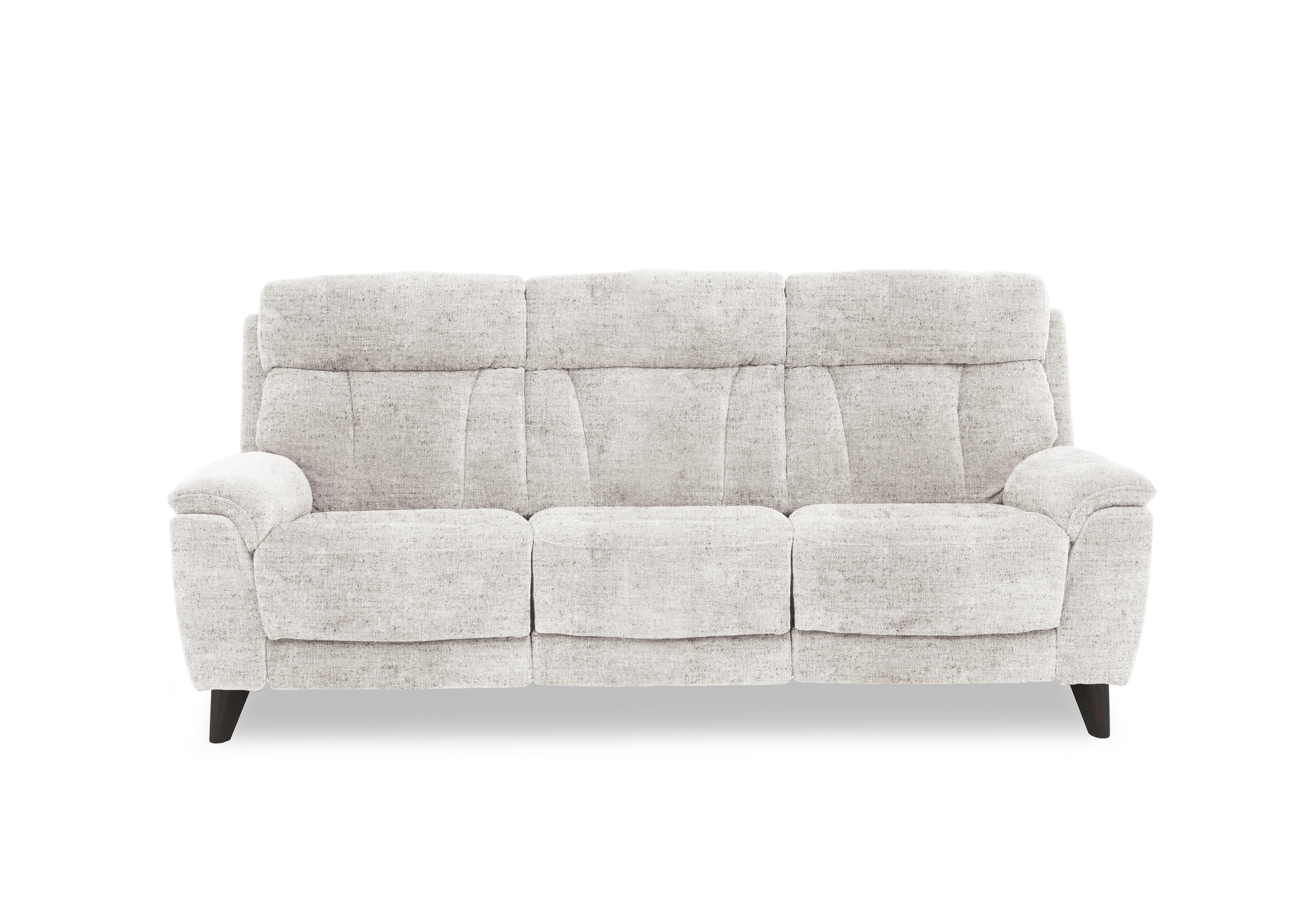 Dreamer Fabric 3 Seater Power Recliner Sofa with Power Headrests in Fab-Mga-R04 Beige on Furniture Village