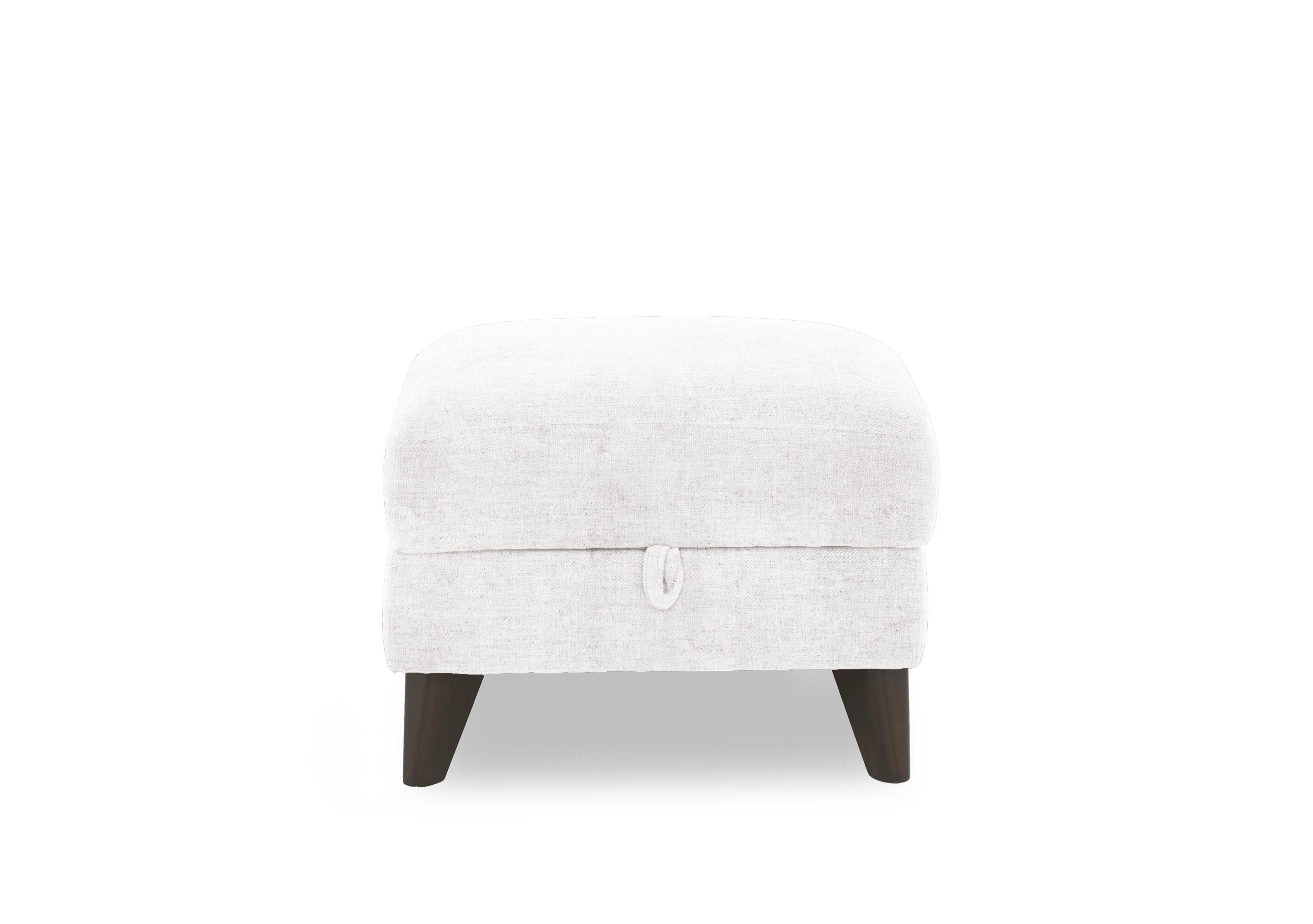 Dreamer Fabric Storage Footstool in Fab-Mga-R03 Frost on Furniture Village