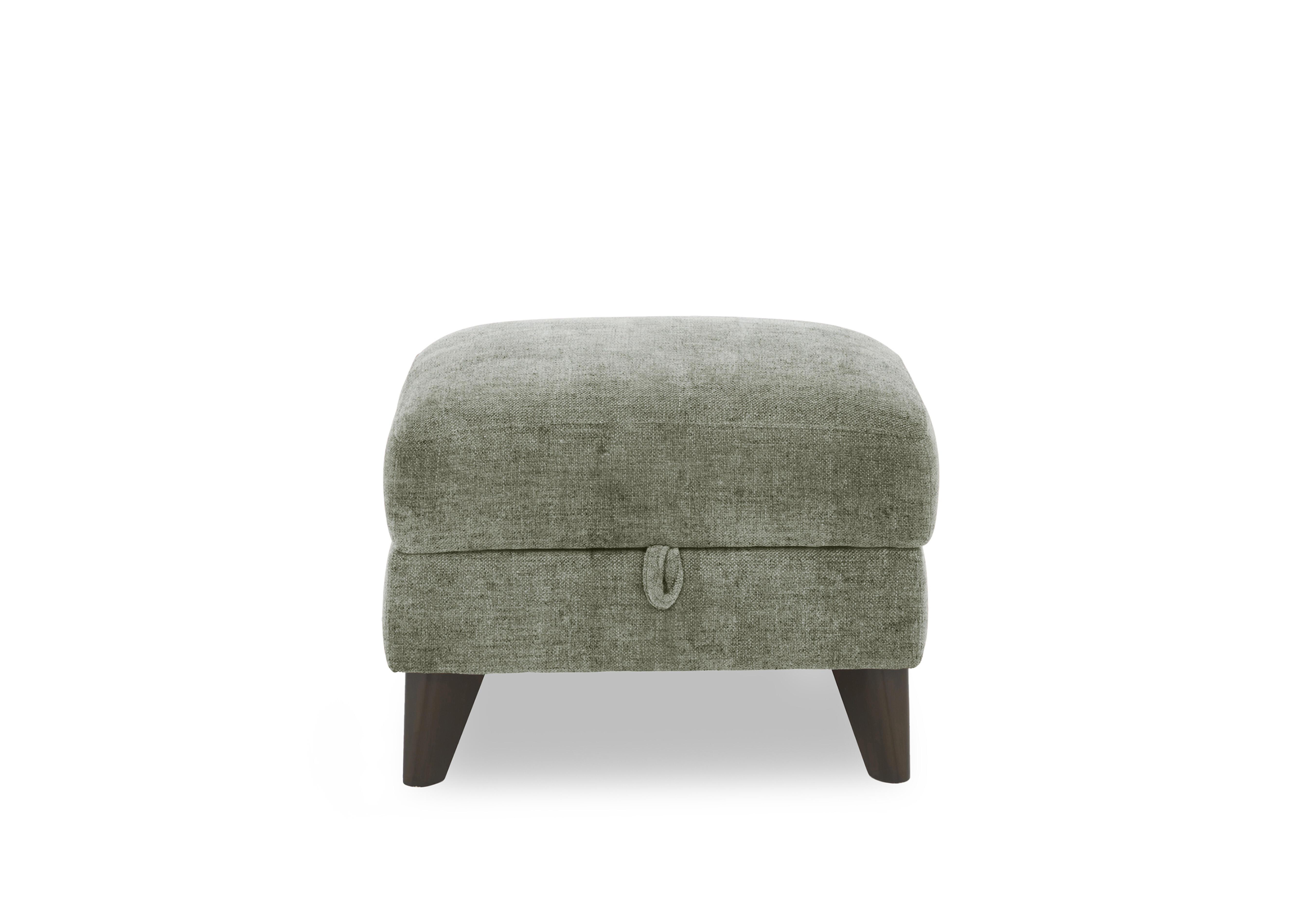 Dreamer Fabric Storage Footstool in Fab-Mga-R11 Olive Green on Furniture Village
