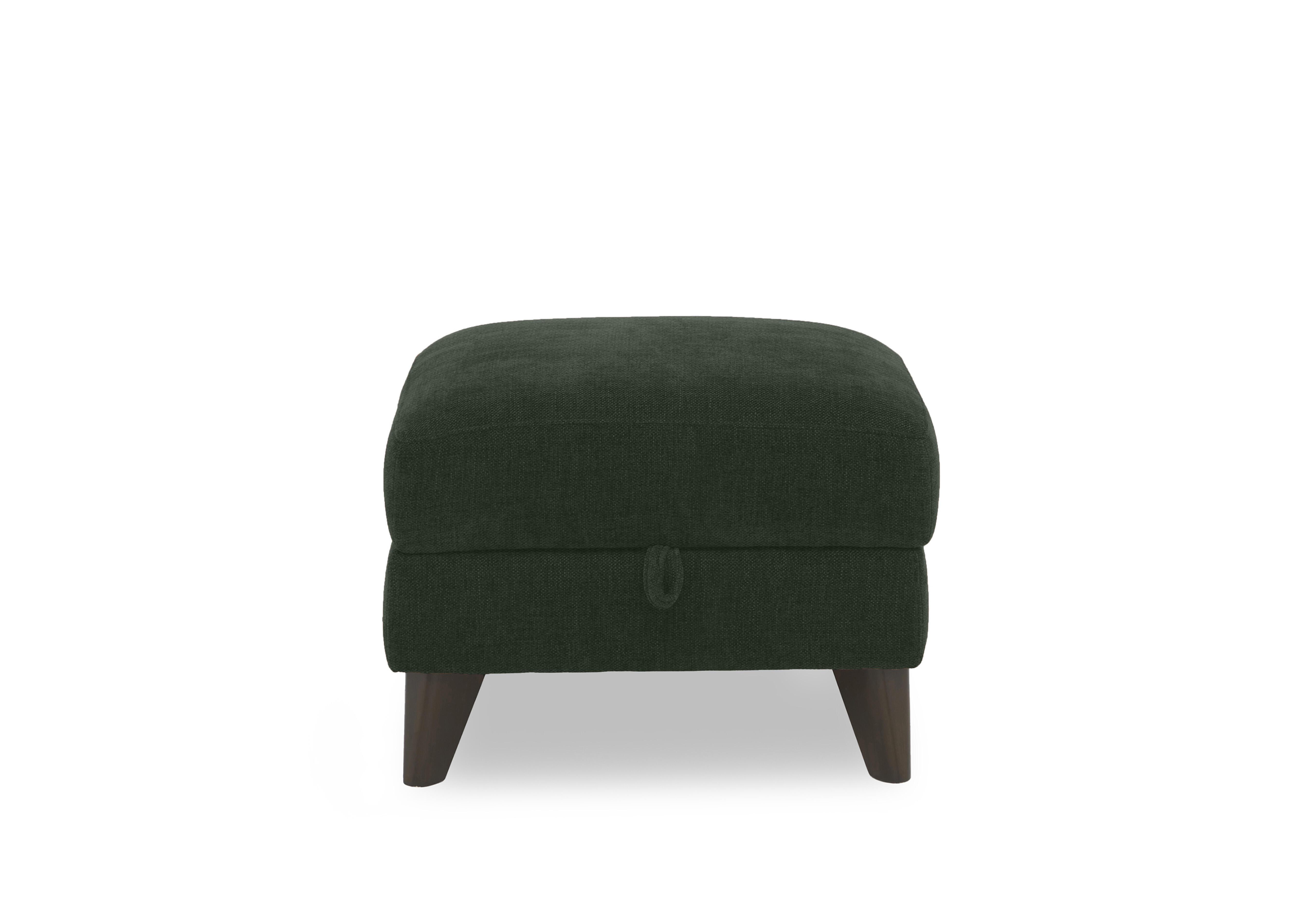 Dreamer Fabric Storage Footstool in Fab-Ndo-R21 Green on Furniture Village