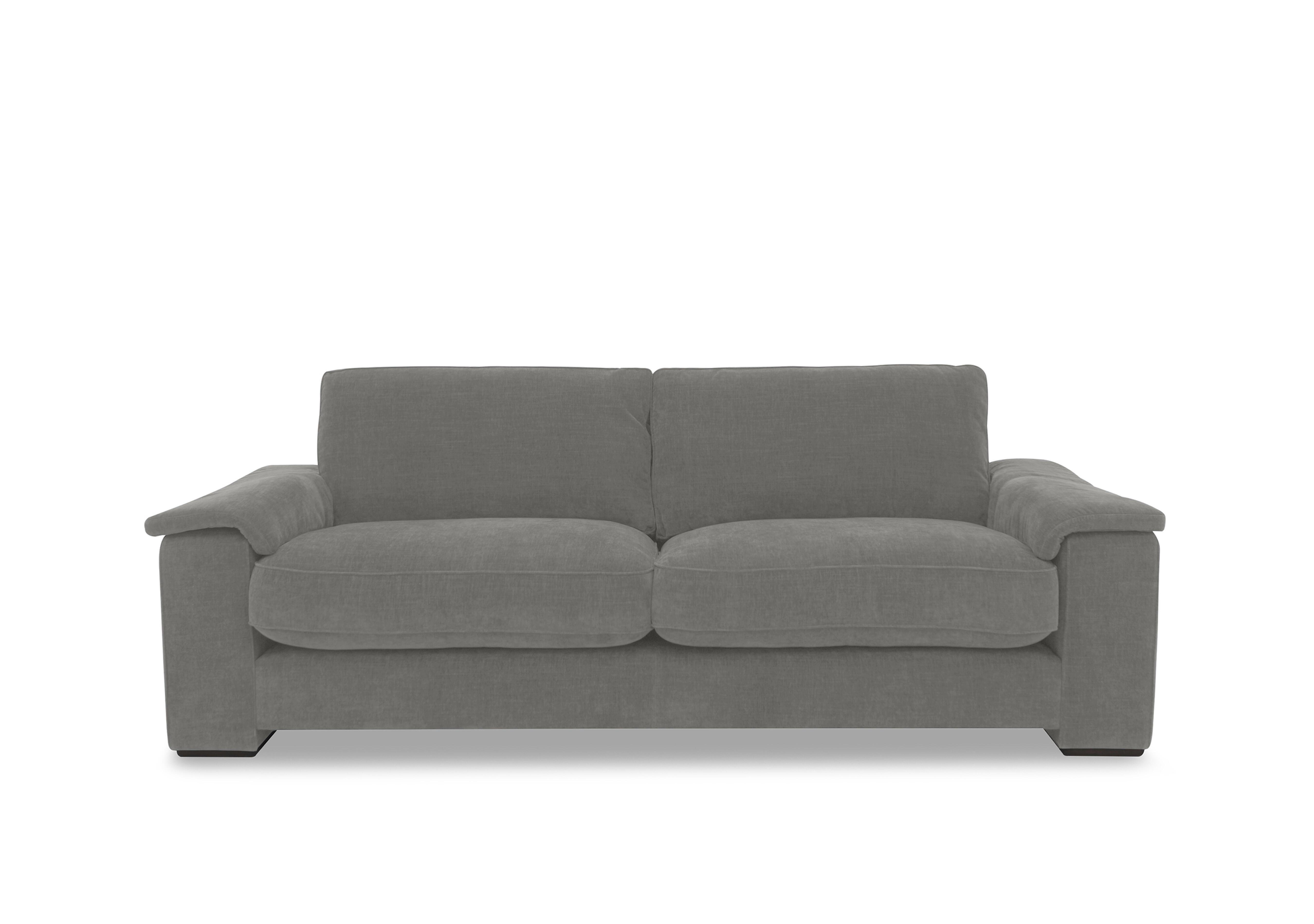 Designed by You 250cm 4 Seater Boxy Maxi Arm Sofa in Ansel Koala Dk Ft on Furniture Village