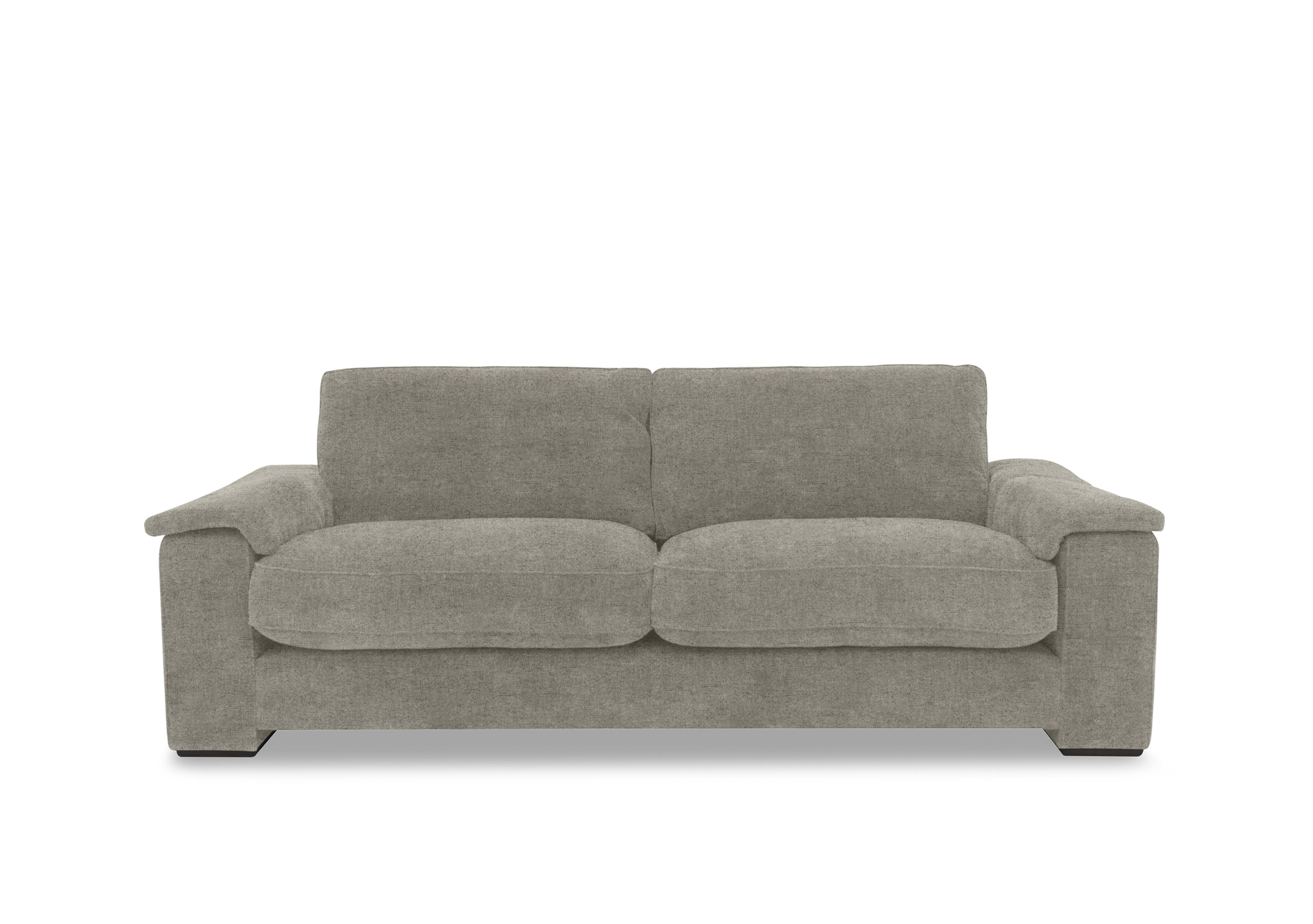 Designed by You 250cm 4 Seater Boxy Maxi Arm Sofa in Cairns Charcoal Dk Ft on Furniture Village