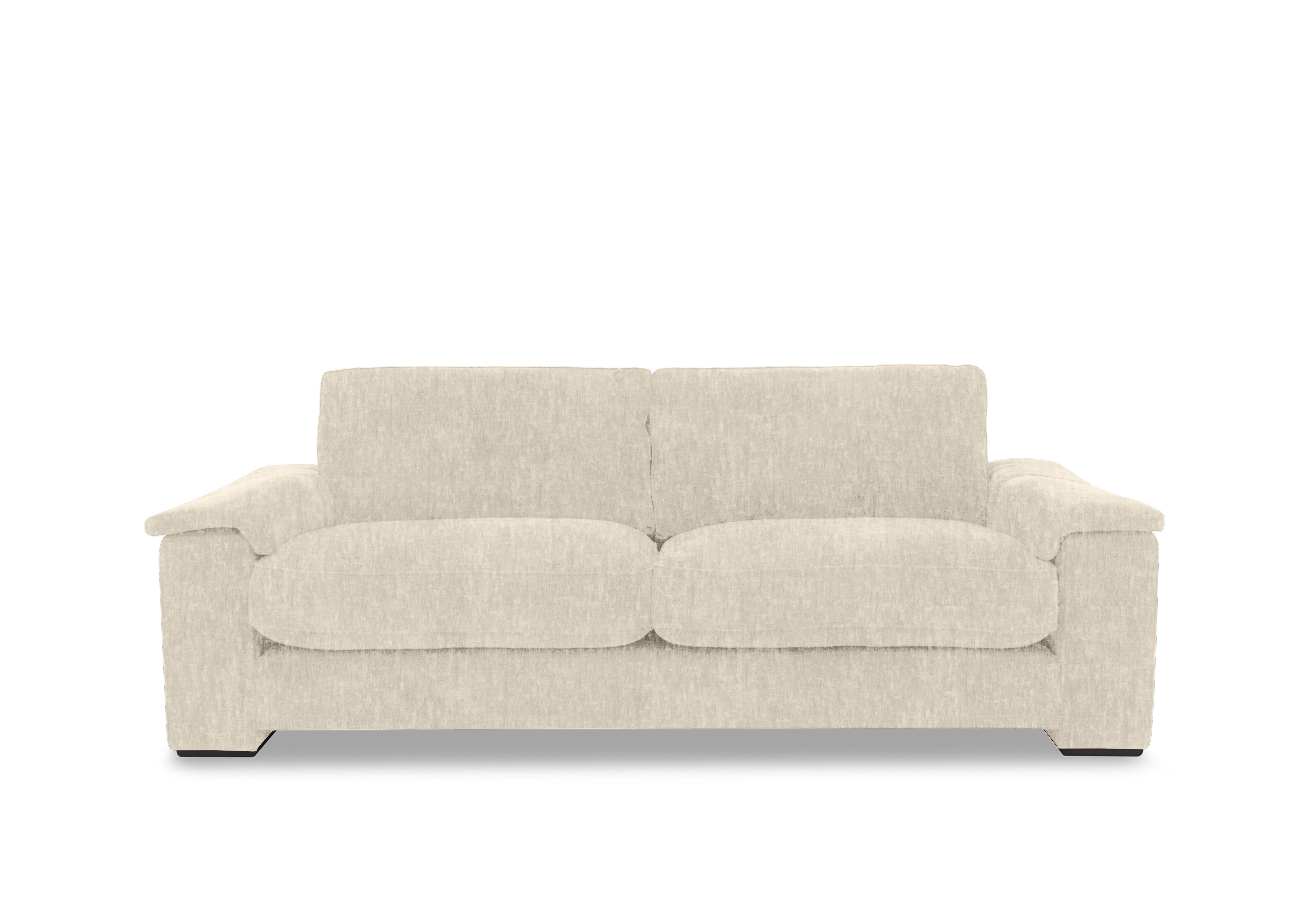 Designed by You 250cm 4 Seater Boxy Maxi Arm Sofa in Courchevel Ecru Dk Ft on Furniture Village
