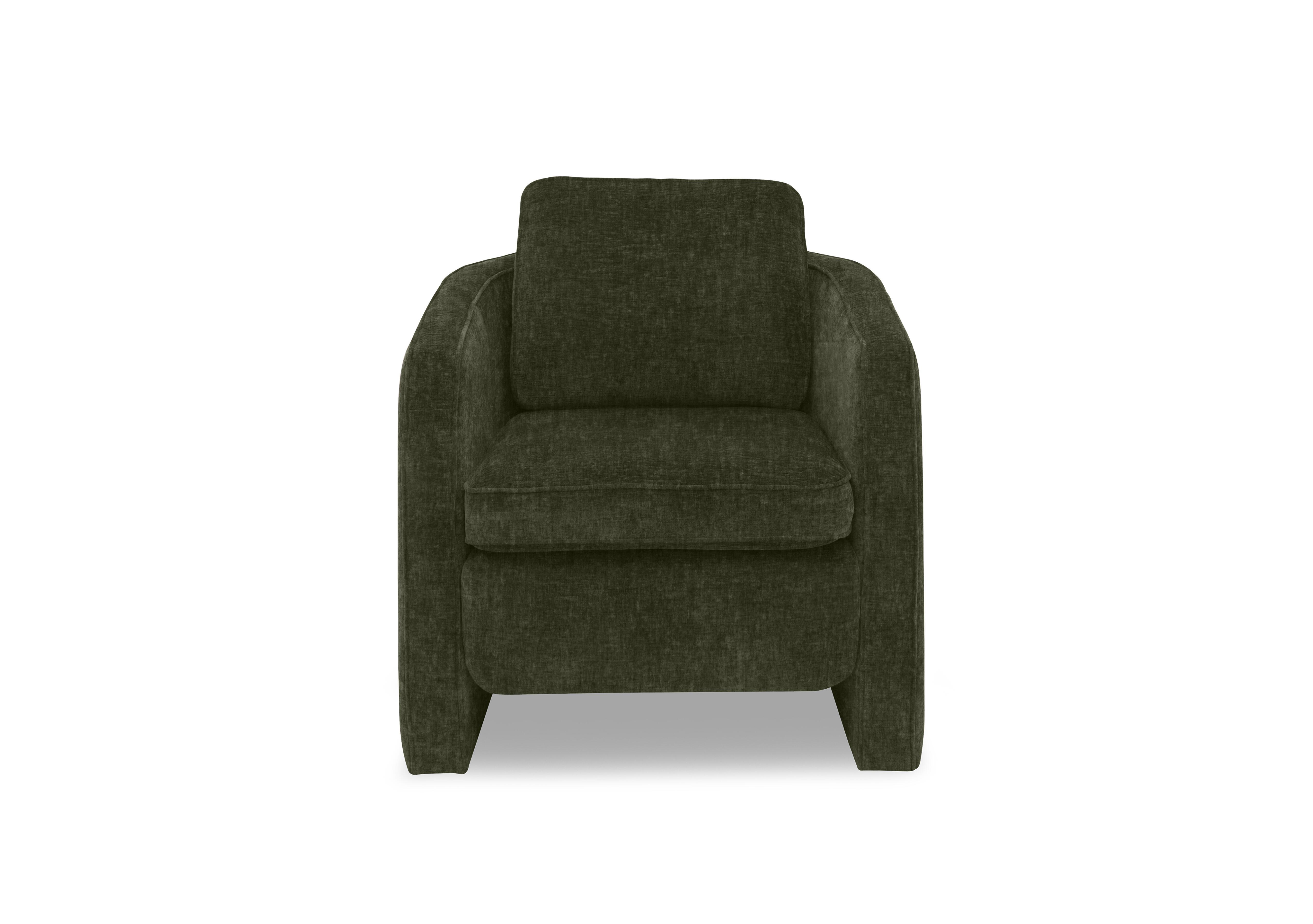 Designed by You Boxy Arm Accent Chair in Courchevel Pine on Furniture Village