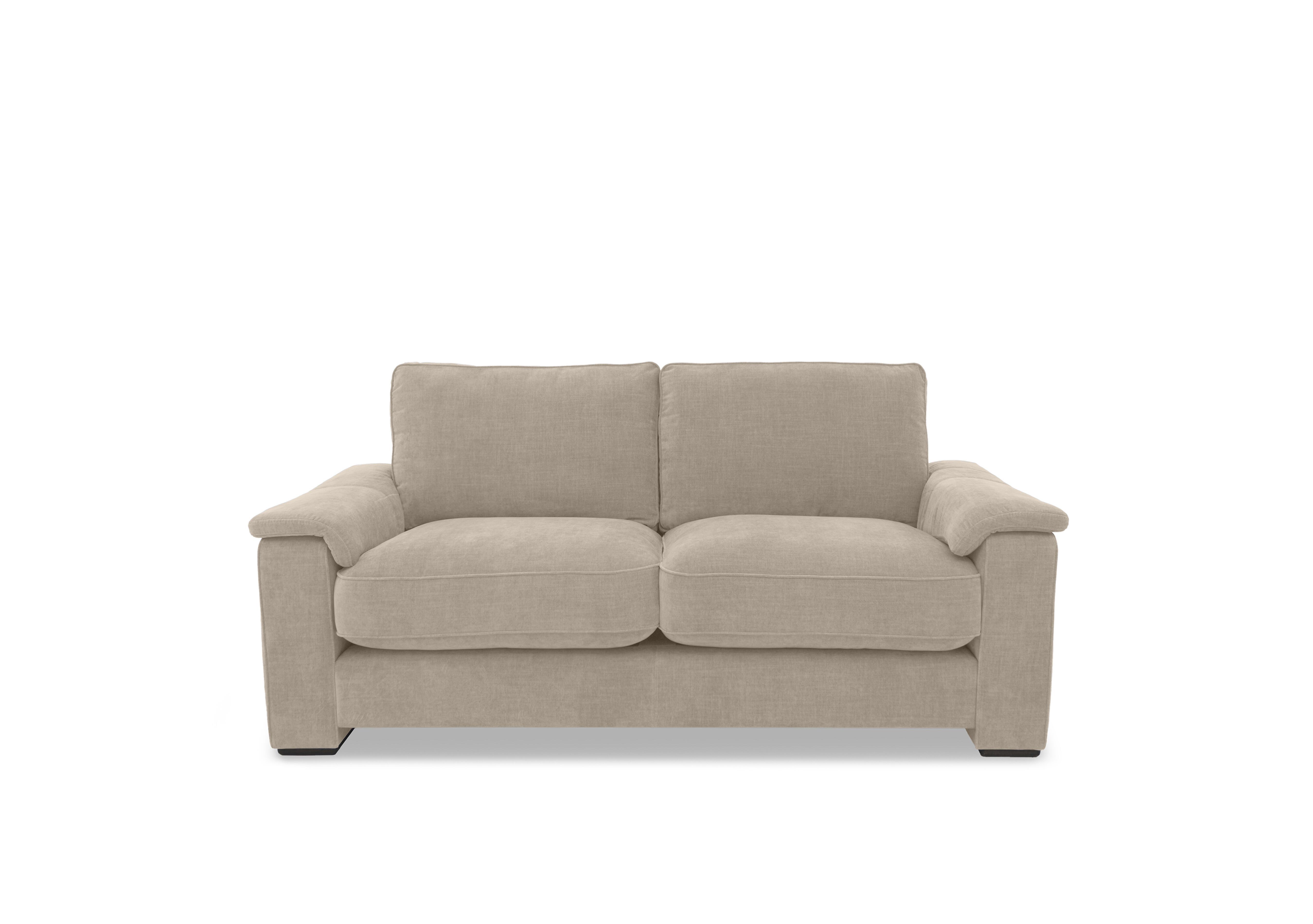 Designed by You 200cm 3 Seater Boxy Midi Arm Sofa in Ansel Bamboo Dk Ft on Furniture Village