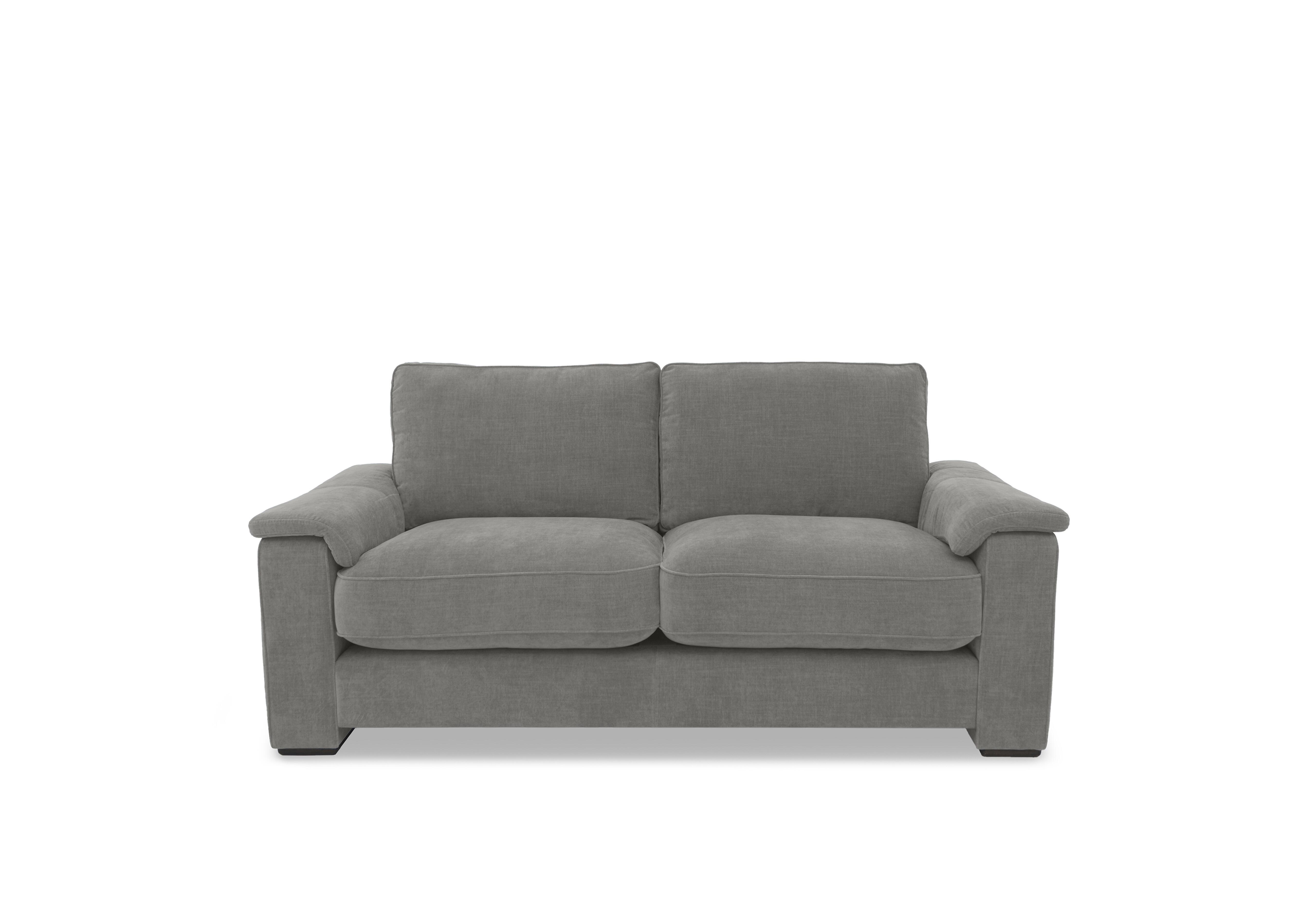 Designed by You 200cm 3 Seater Boxy Midi Arm Sofa in Ansel Koala Dk Ft on Furniture Village