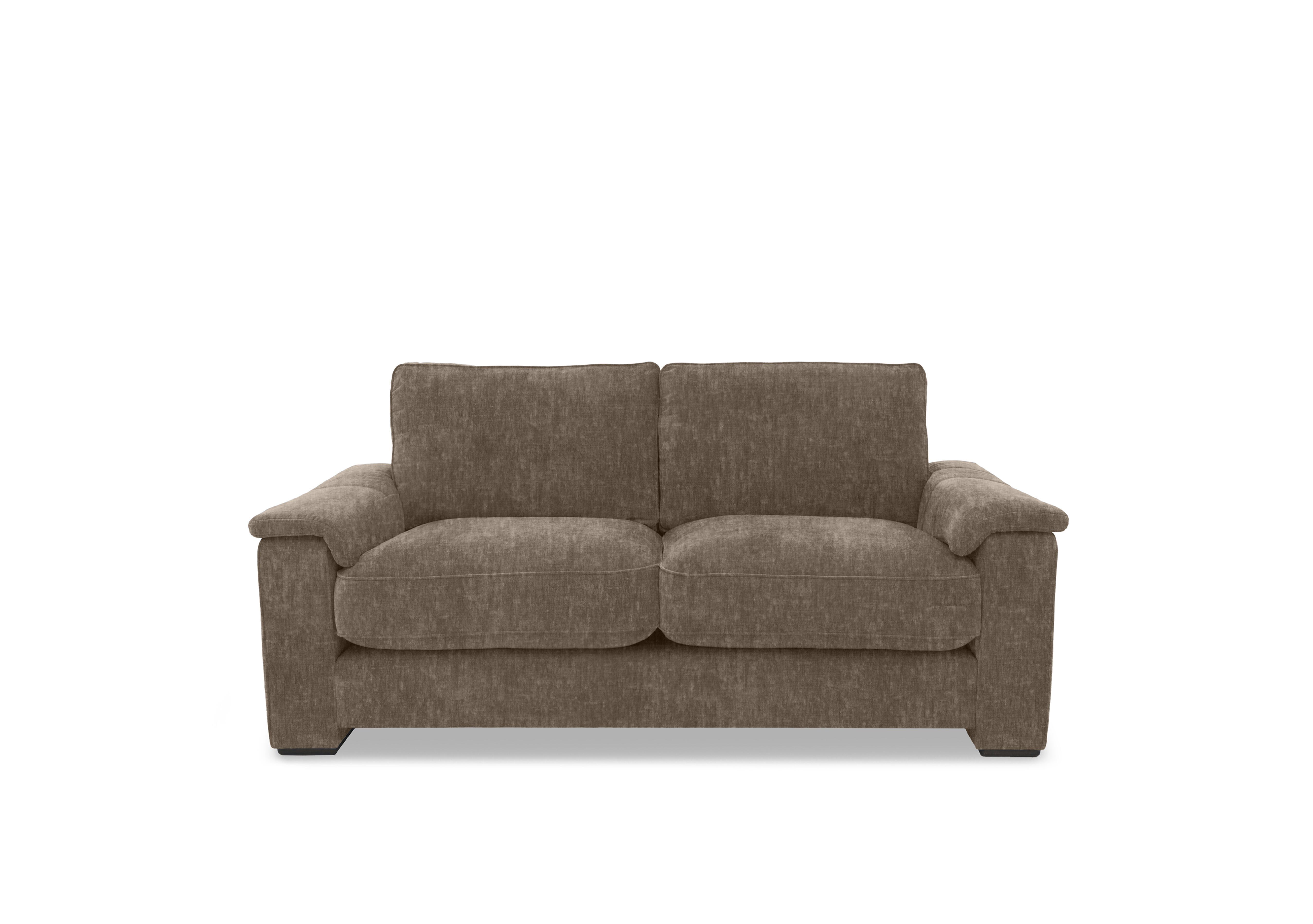 Designed by You 200cm 3 Seater Boxy Midi Arm Sofa in Courchevel Llama Dk Ft on Furniture Village