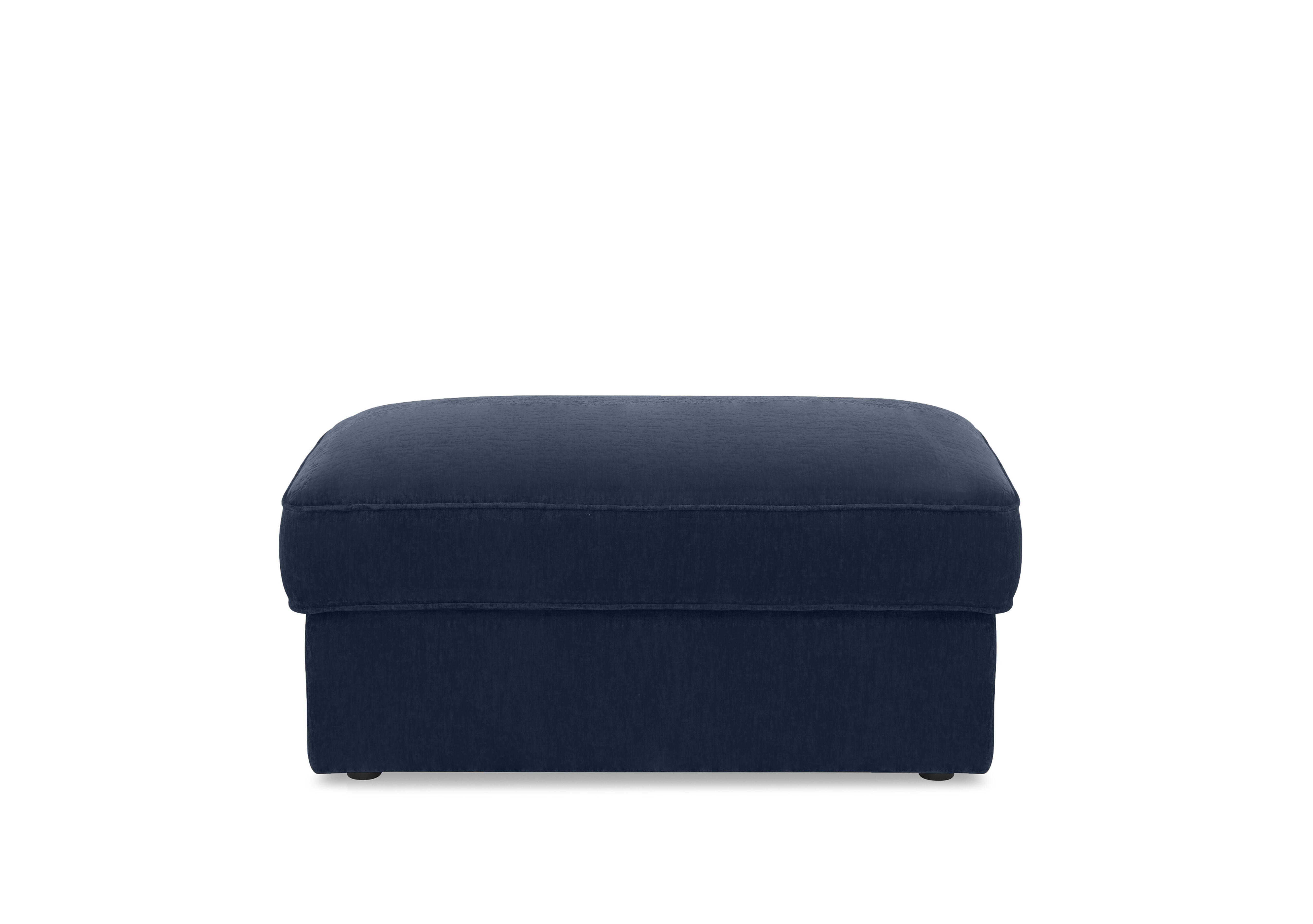 Designed by You Boxy Large Storage Footstool in Ansel Ink on Furniture Village