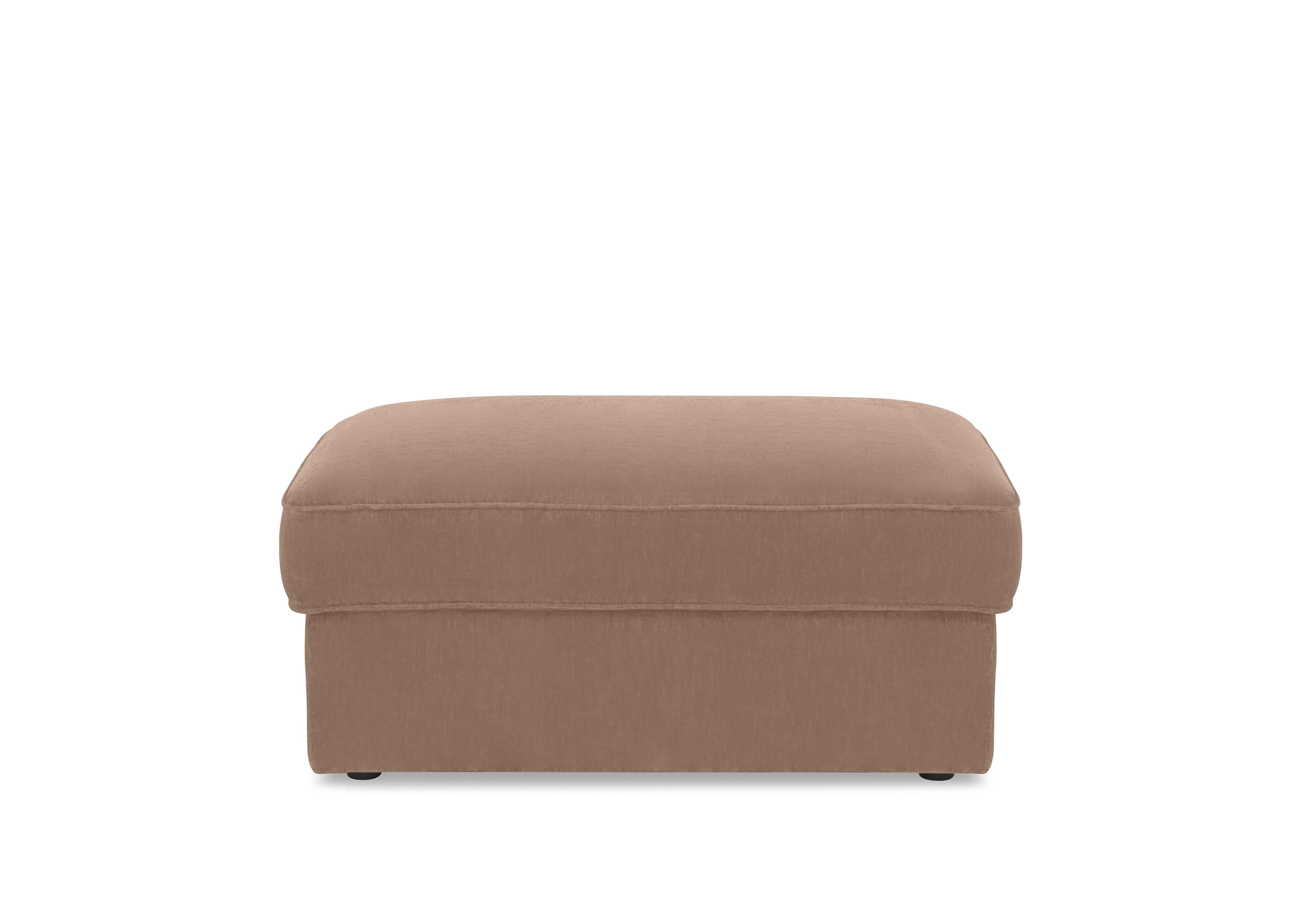 Designed by You Boxy Large Storage Footstool in Ansel Rusty Rose on Furniture Village