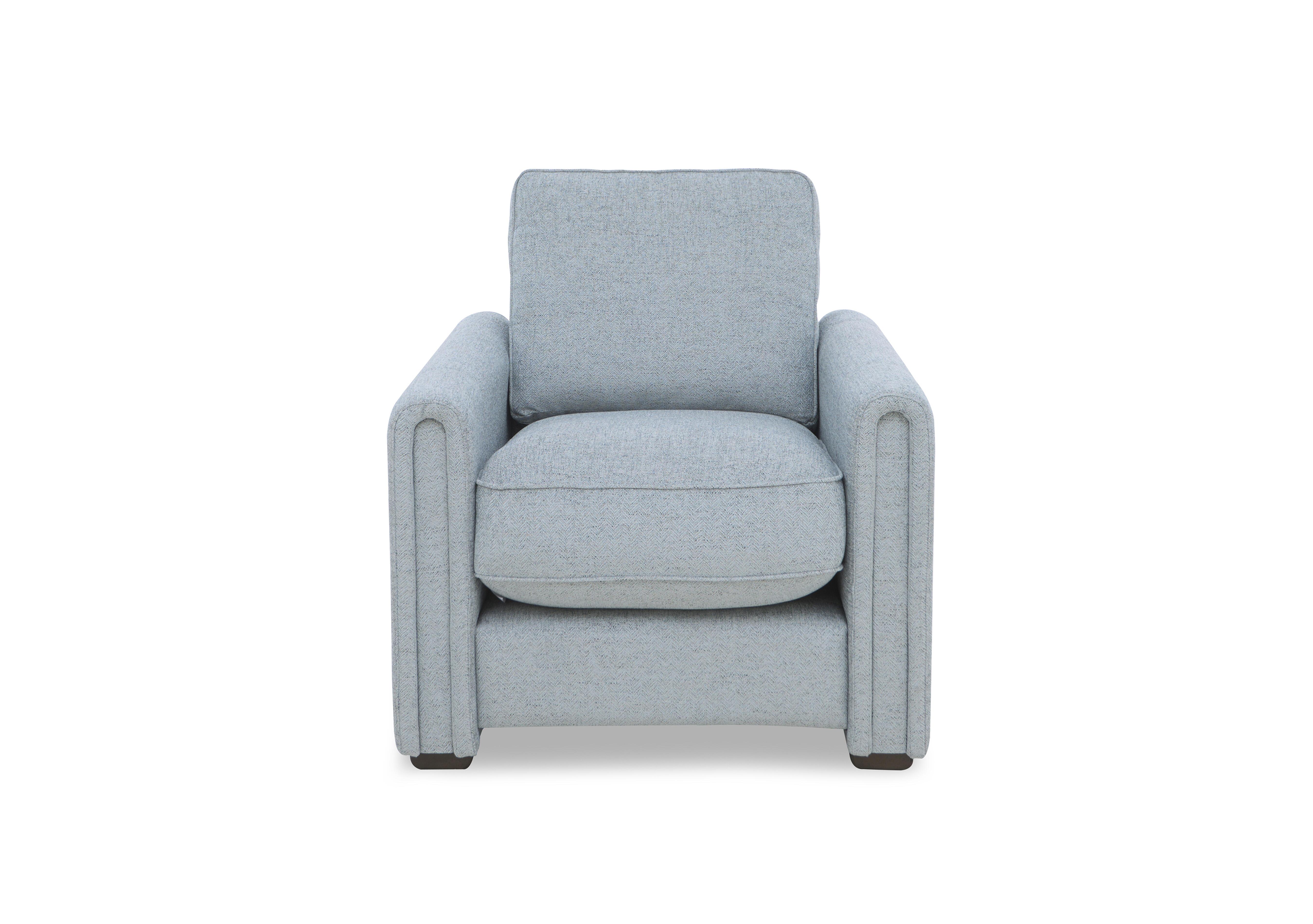 Designed by You 90cm Archy Mini Armchair in Cairns Duck Egg Dk Ft on Furniture Village