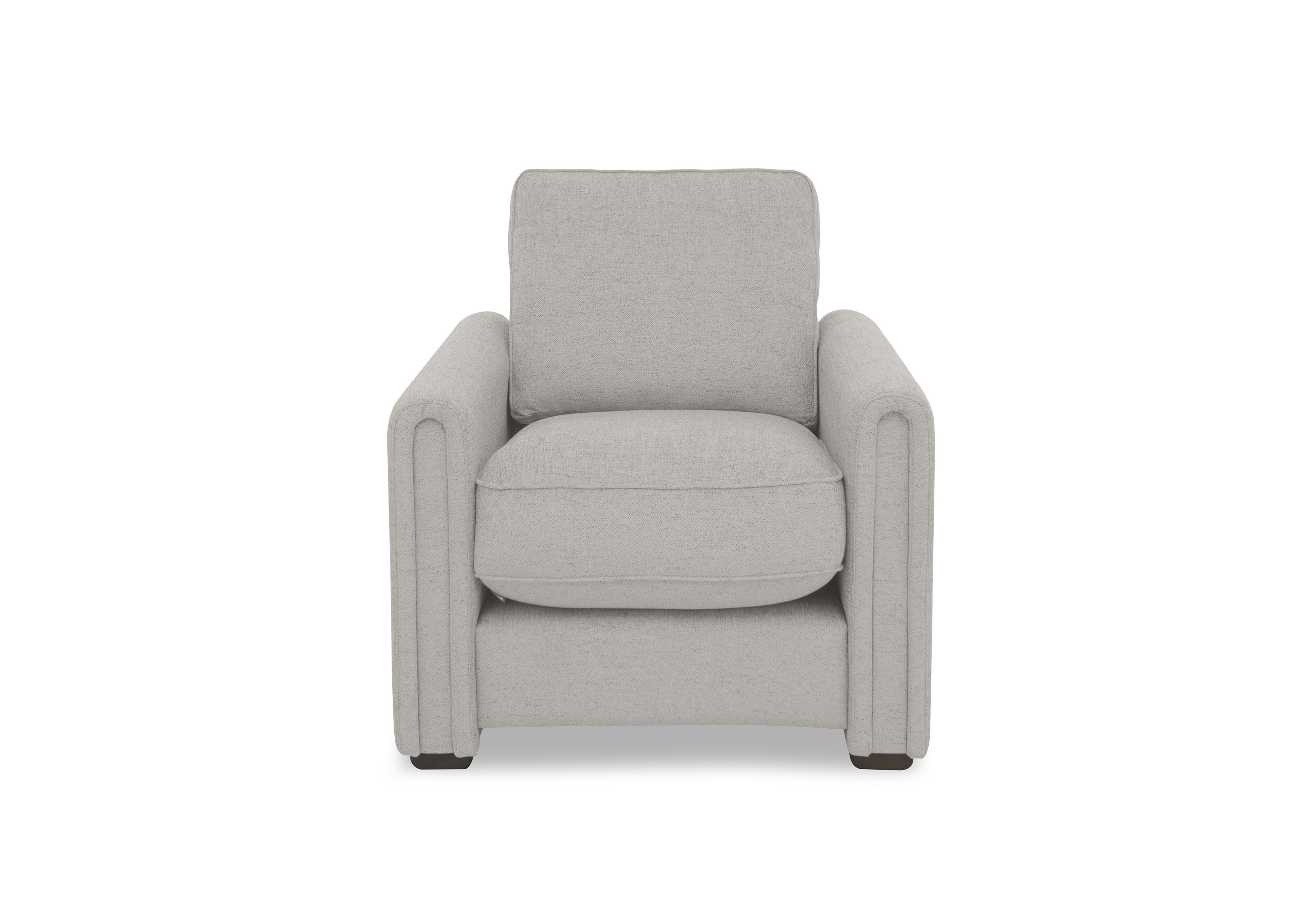 Designed by You 90cm Archy Mini Armchair in Cairns Silver Dk Ft on Furniture Village