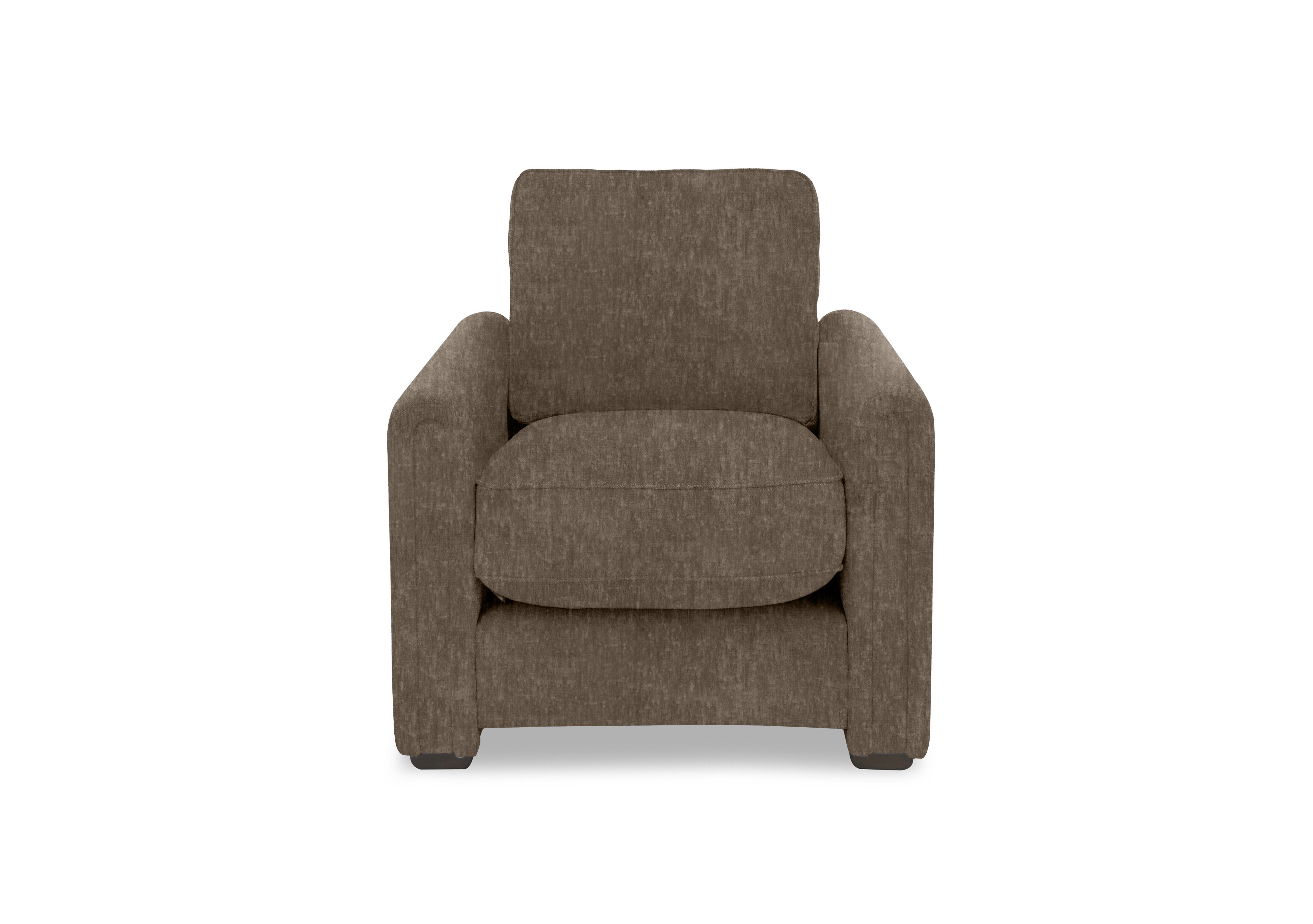 Designed by You 90cm Archy Mini Armchair in Courchevel Llama Dk Ft on Furniture Village