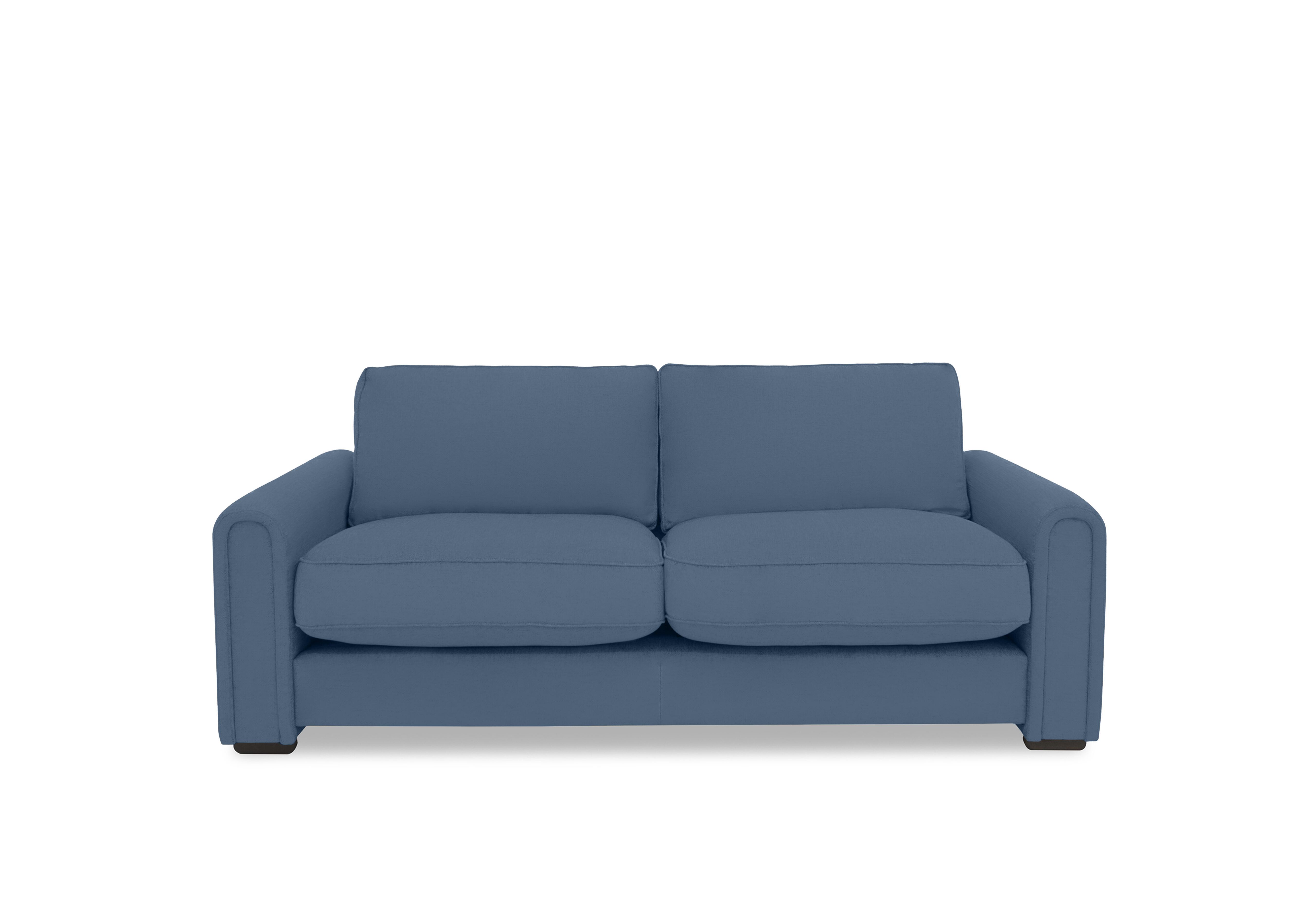Designed by You 220cm 3 Seater Archy Midi Arm Sofa in Ansel Aqua Dk Ft on Furniture Village