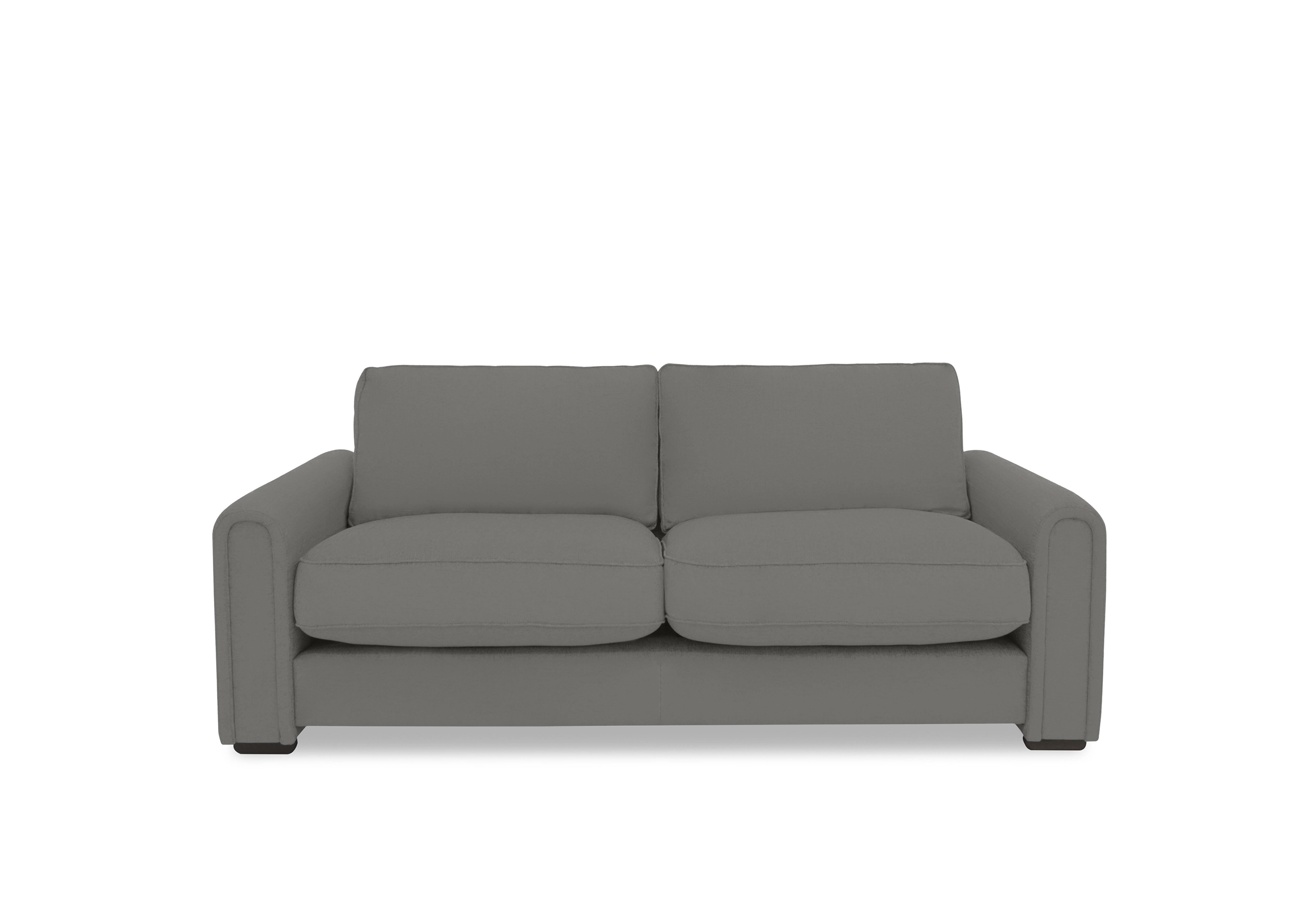 Designed by You 220cm 3 Seater Archy Midi Arm Sofa in Ansel Koala Dk Ft on Furniture Village