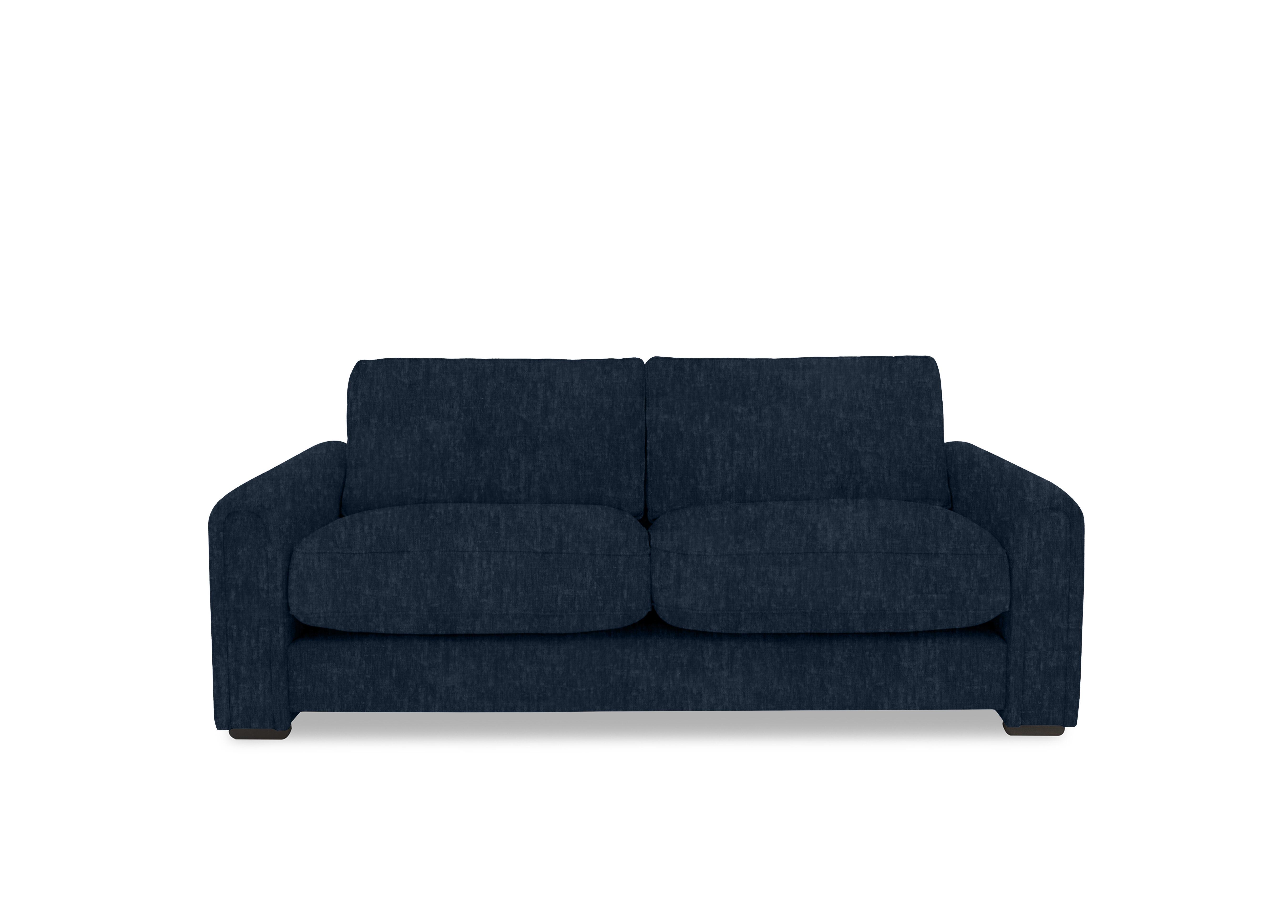 Designed by You 220cm 3 Seater Archy Midi Arm Sofa in Courchevel Indigo Dk Ft on Furniture Village