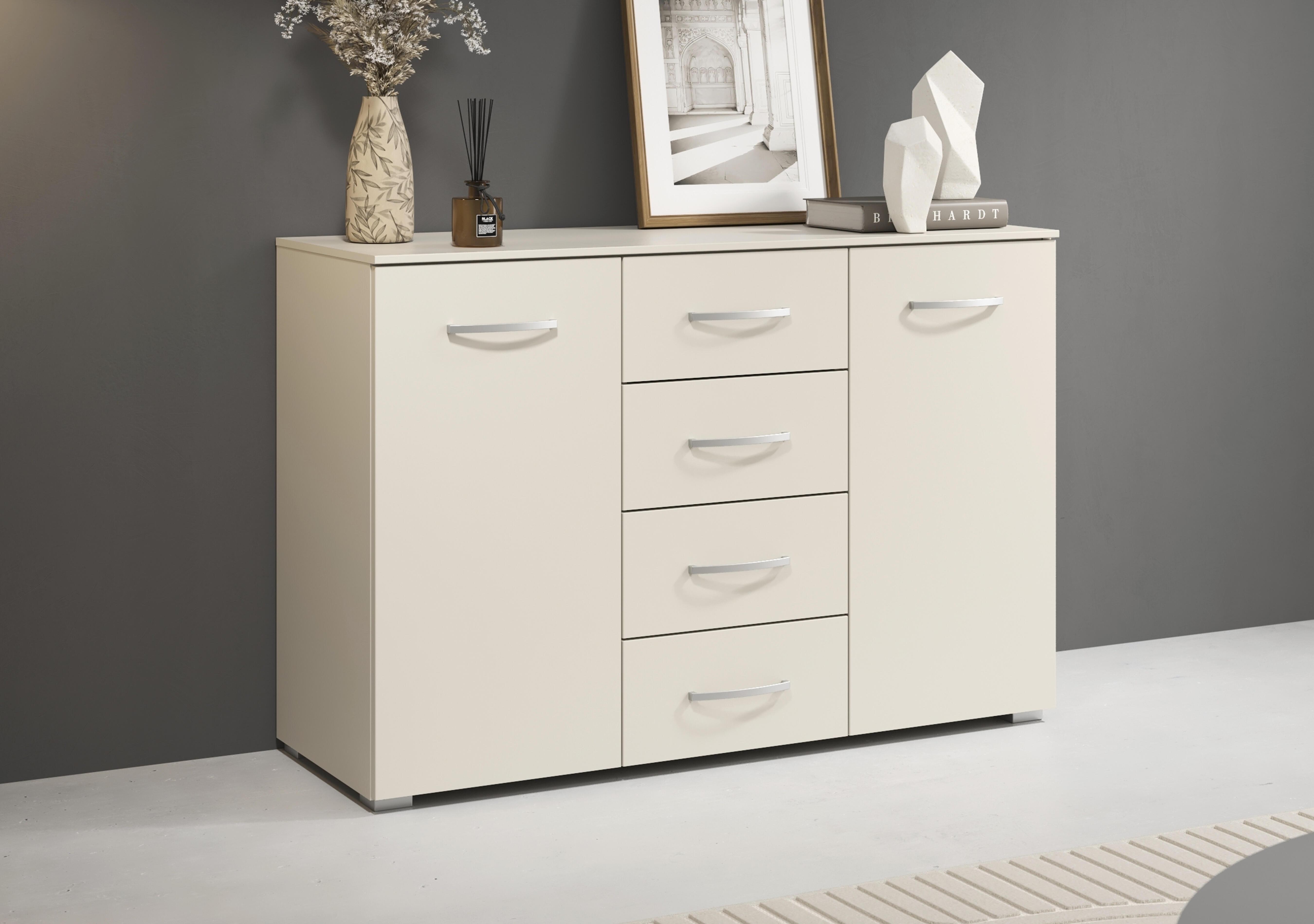 Impulse 2 Door 4 Drawer Chest in  on Furniture Village