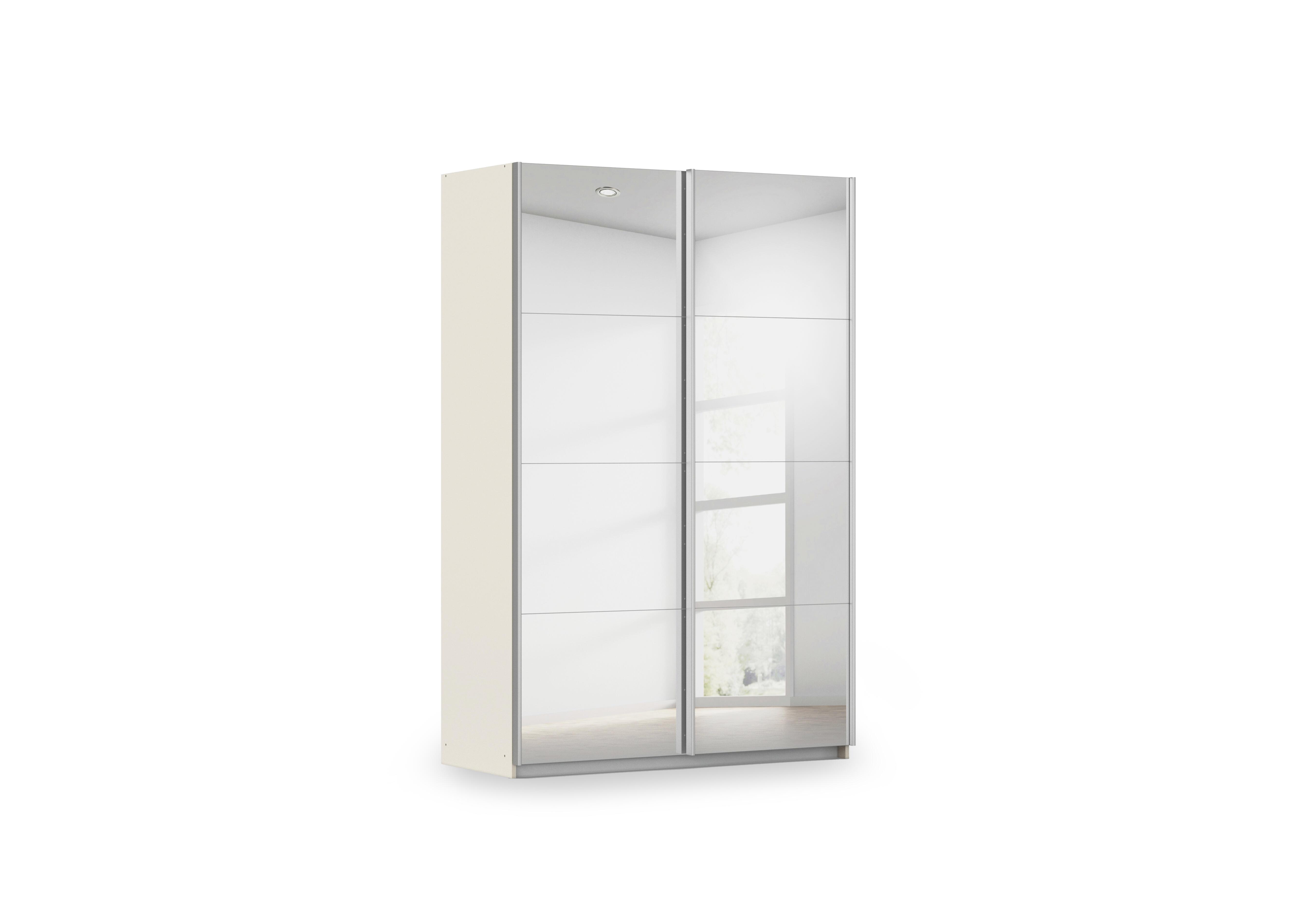 Impulse 136cm 2 Door Mirror Slider Wardrobe in Ag453 Champagne on Furniture Village