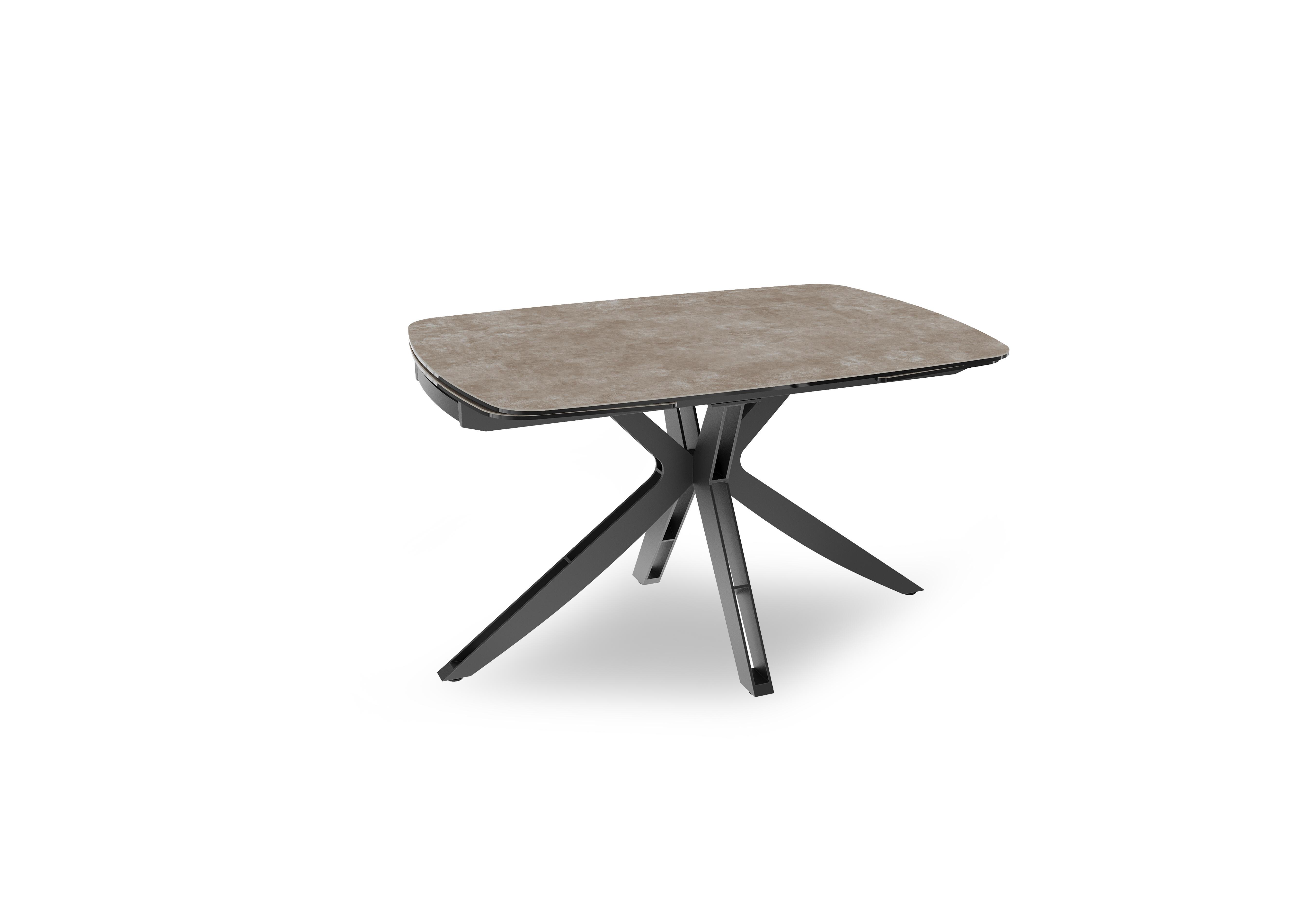 Jose Draw Leaf Extending Dining Table in Argile on Furniture Village