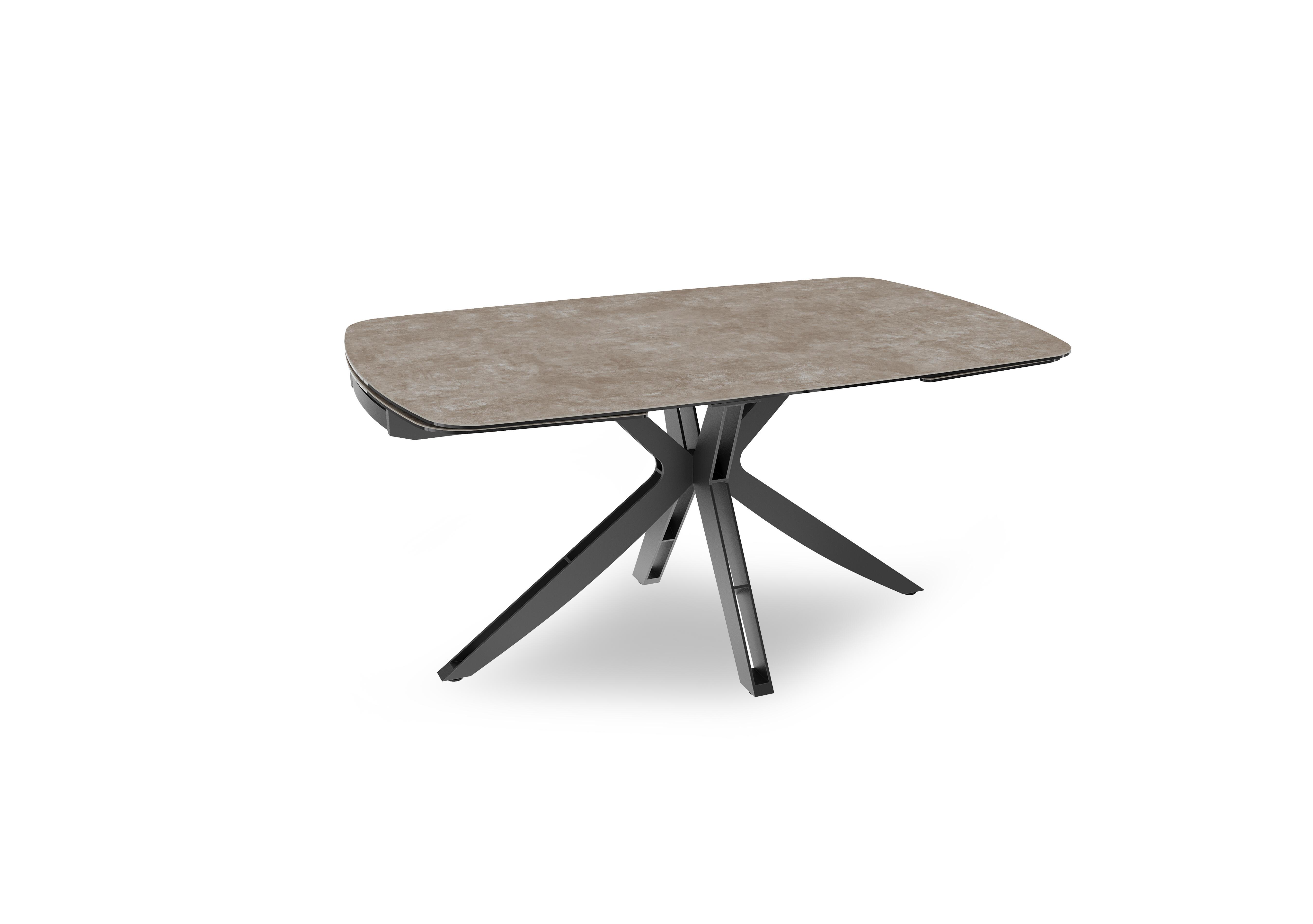 Jose Draw Leaf Extending Dining Table in Argile on Furniture Village