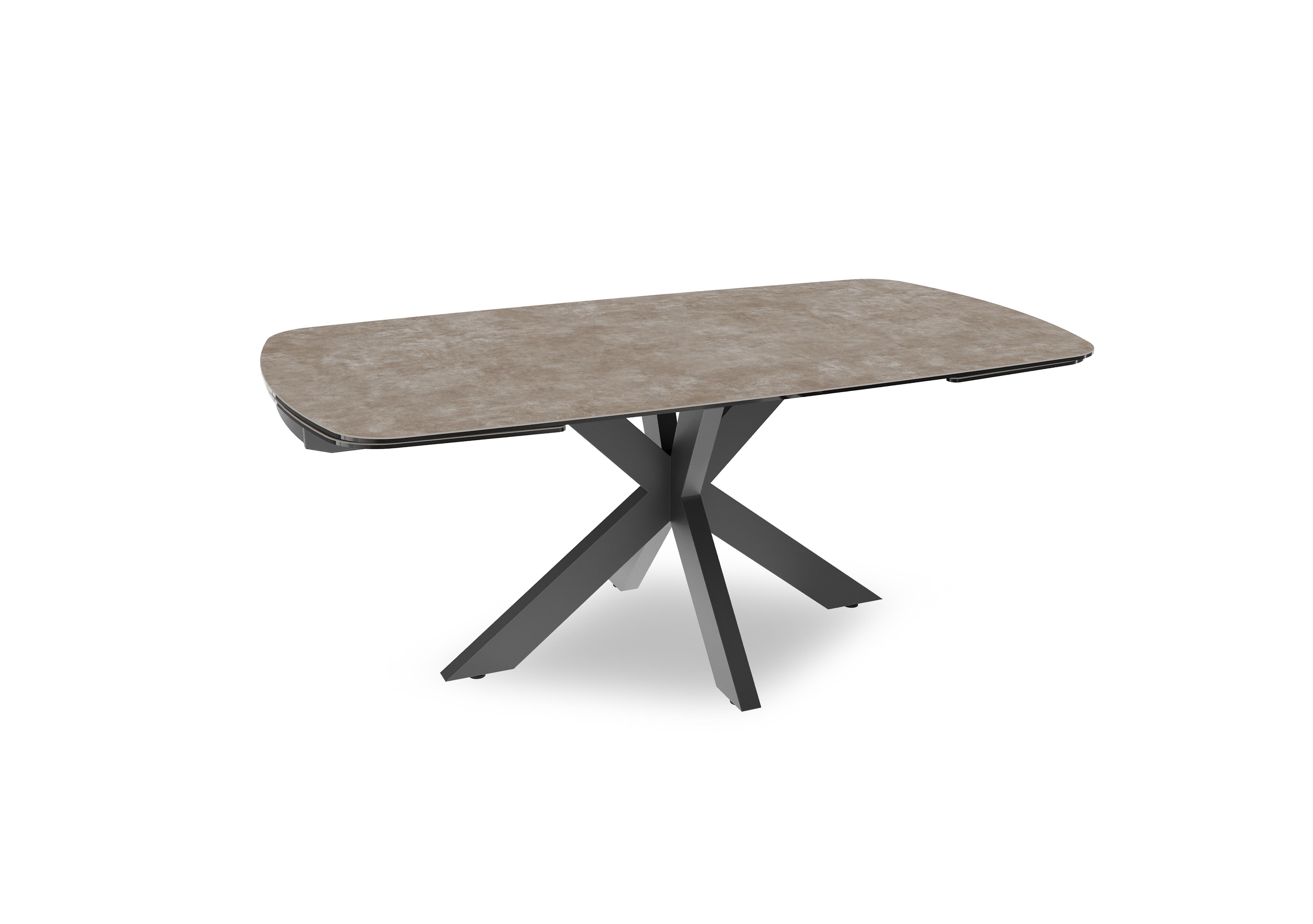 Raul Draw Leaf Extending Dining Table in Argile on Furniture Village