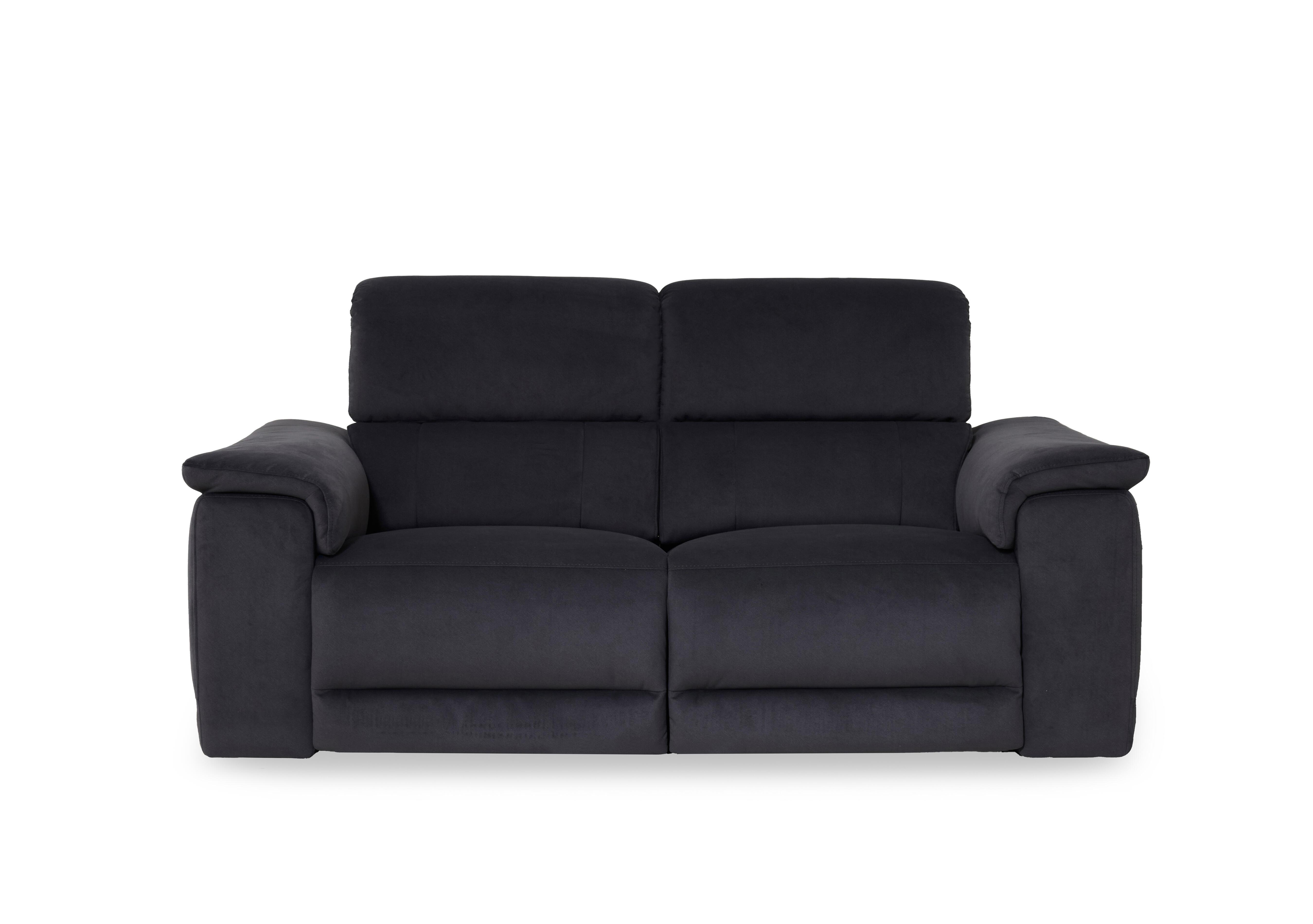 Genius Fabric 3 Seater Power Recliner Sofa with Power Headrest and Bluetooth Speakers in Bella Iron Grey 43460 on Furniture Village