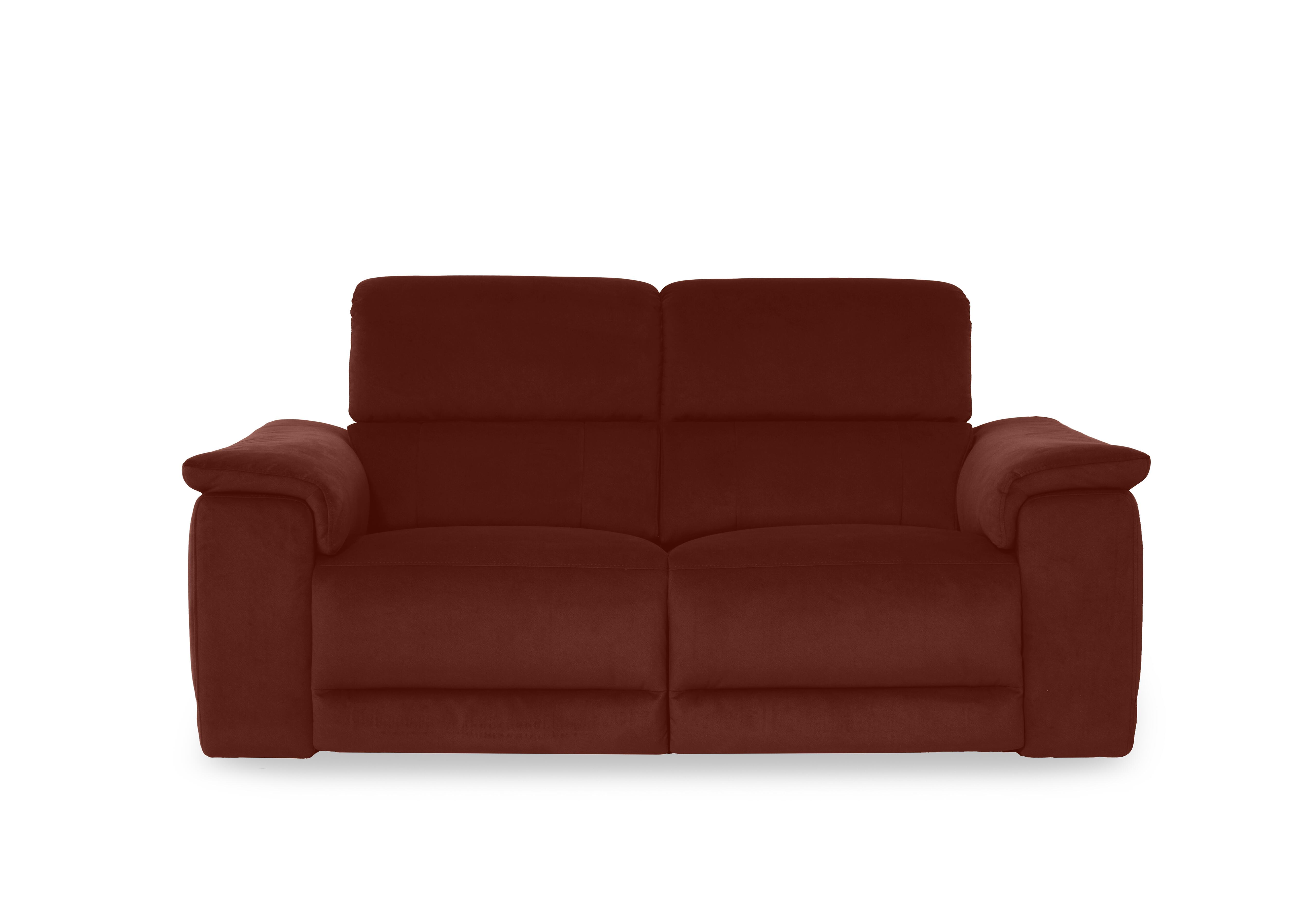Genius Fabric 3 Seater Power Recliner Sofa with Power Headrest and Bluetooth Speakers in Bella Rust 43232 on Furniture Village
