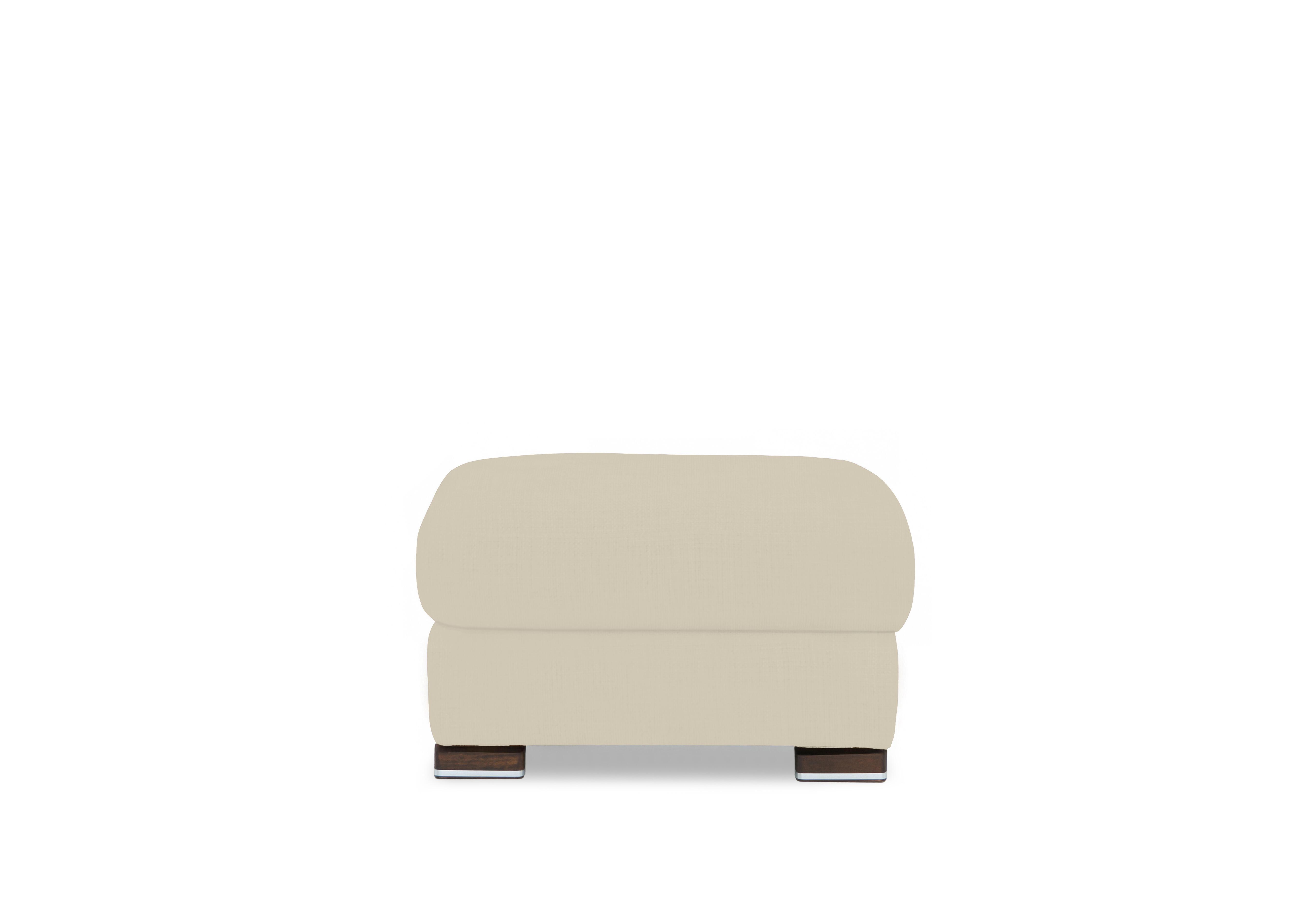 Viali Fabric Footstool in Velvet Frost 02 on Furniture Village