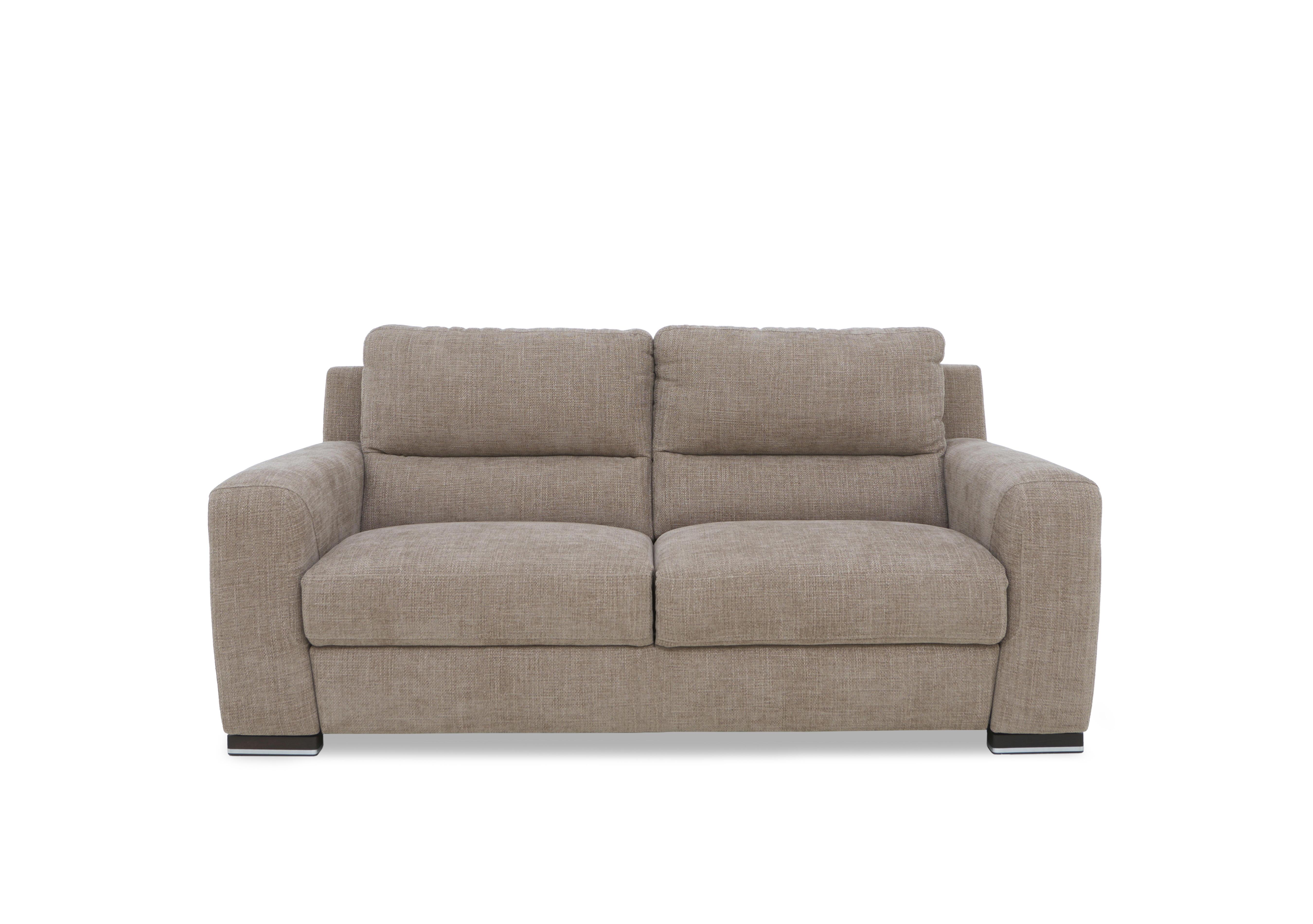 Viali Fabric 2 Seater Sofa in River Cappuccino 2 on Furniture Village