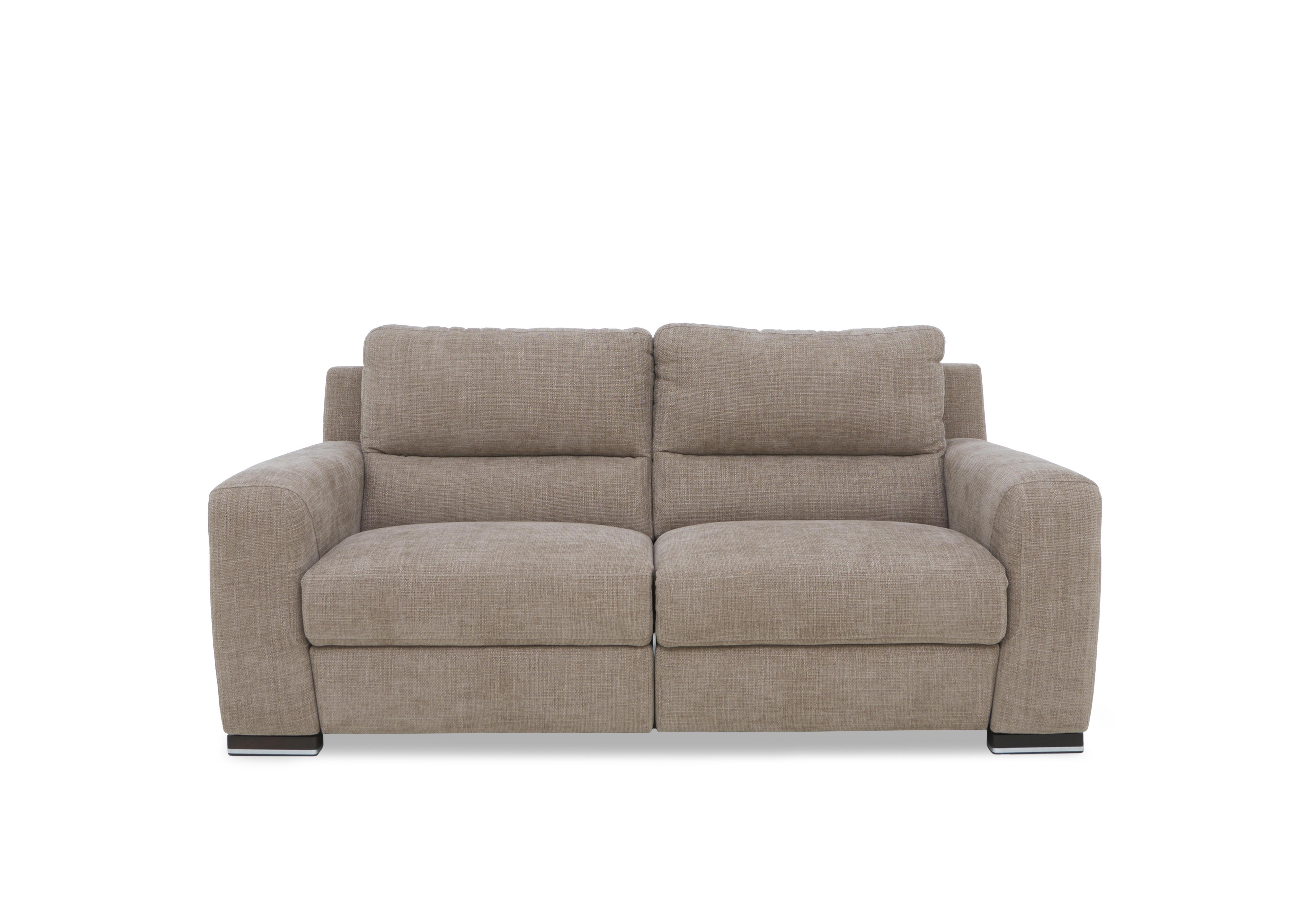 Viali Fabric 2 Seater Sofa in River Cappuccino 2 on Furniture Village