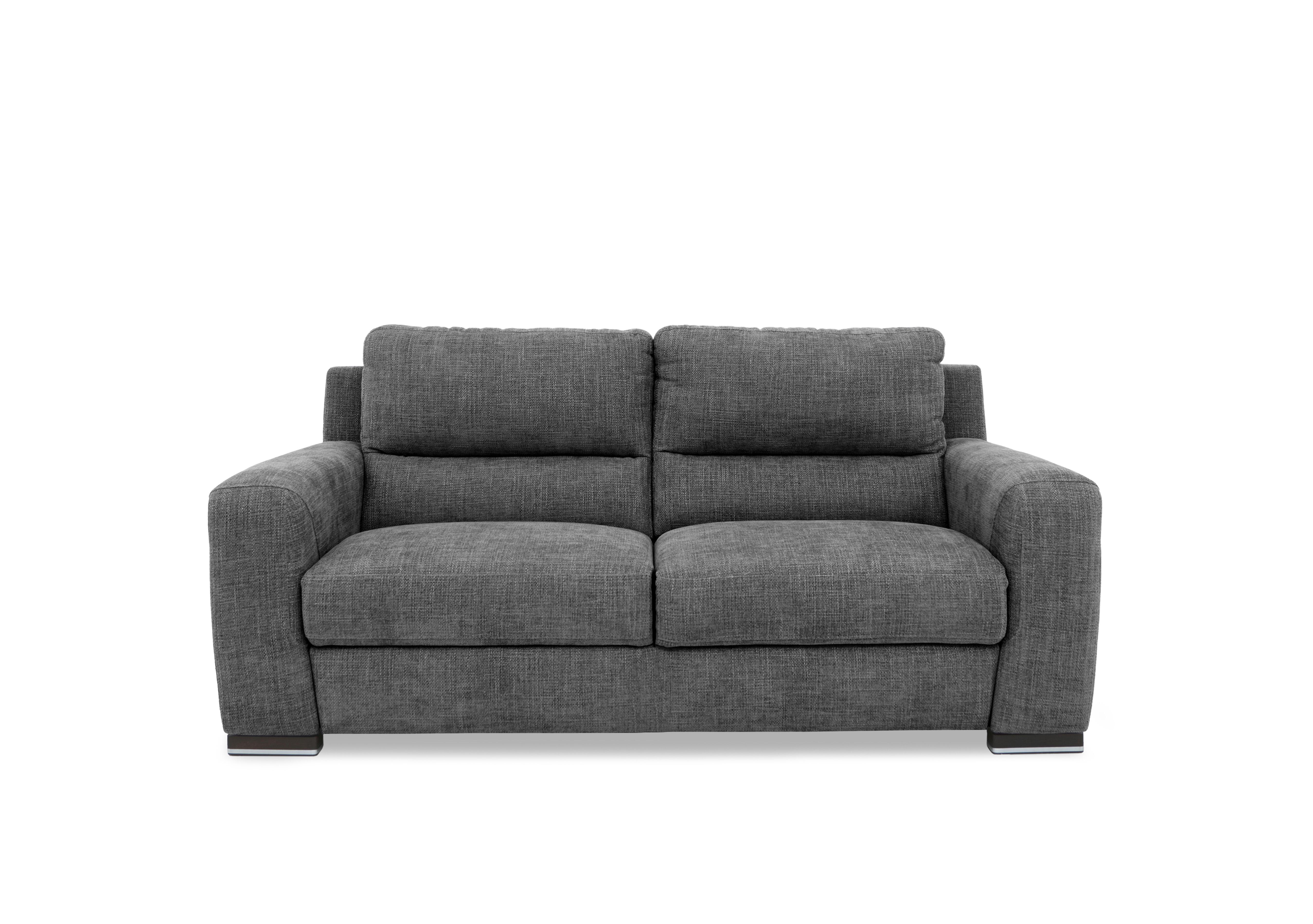 Viali Fabric 2 Seater Sofa in River Pewter 205 on Furniture Village