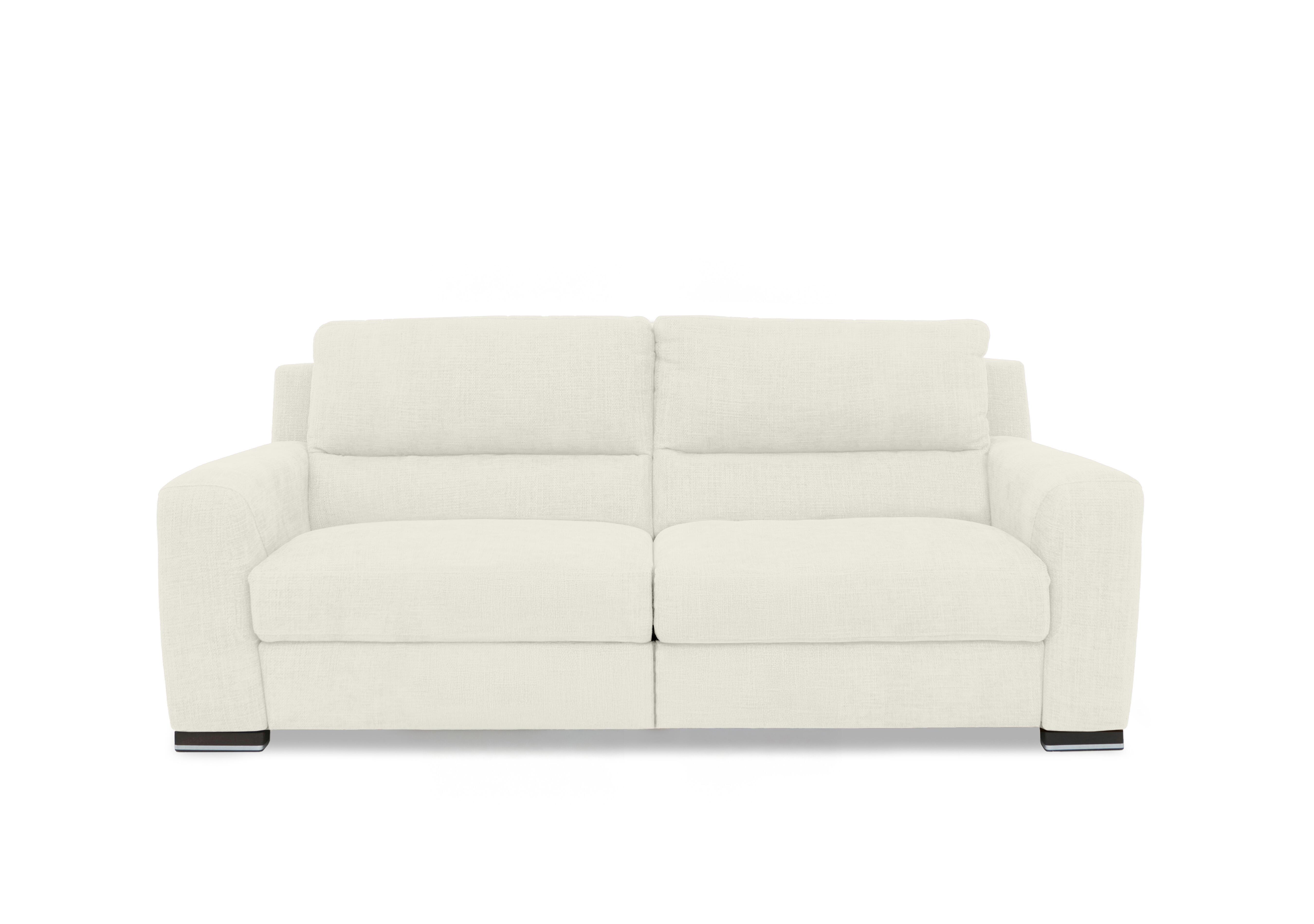 Viali Fabric 3 Seater Sofa in River Ivory 20 on Furniture Village