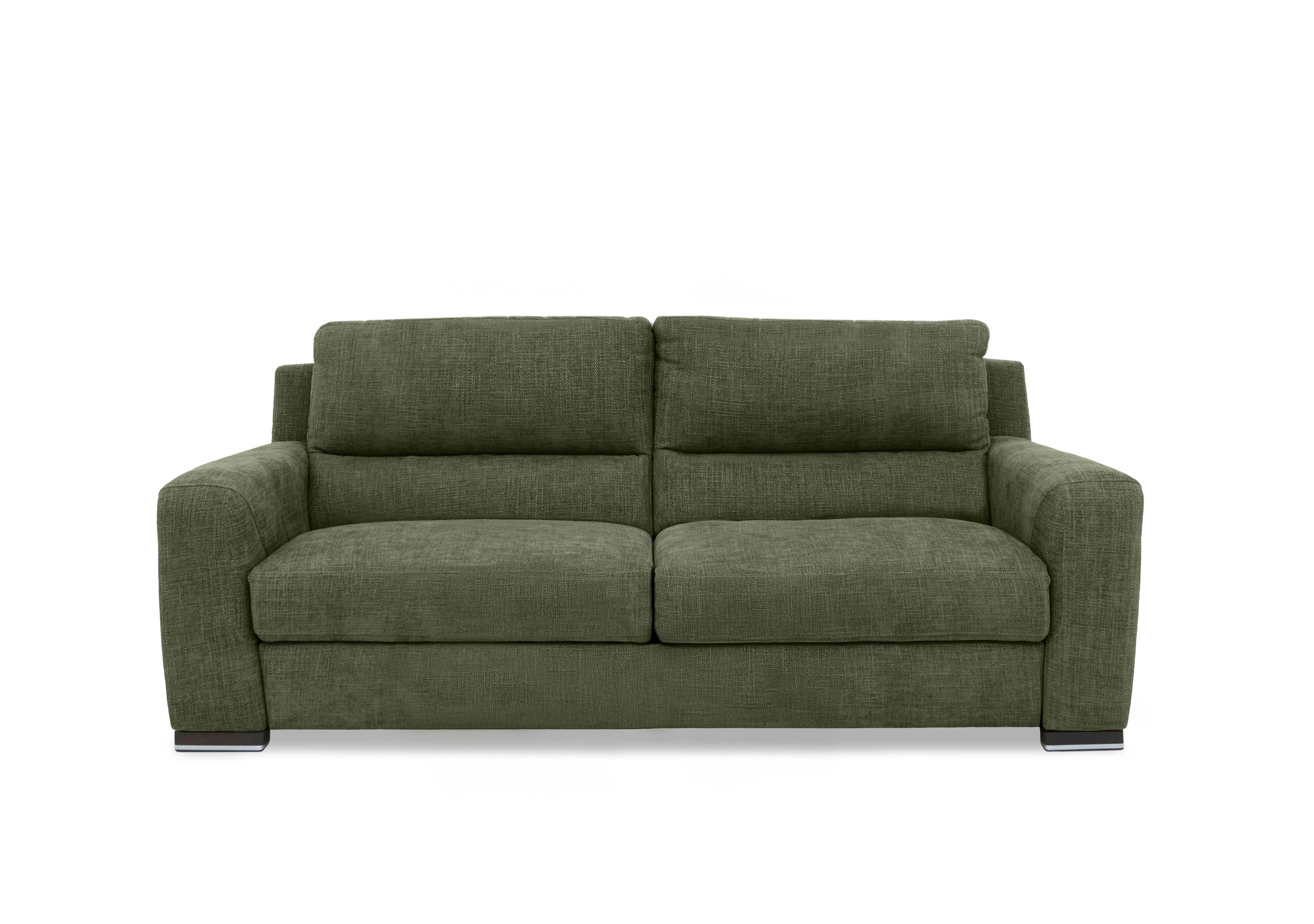 Viali Fabric 3 Seater Sofa in River Pistachio 204 on Furniture Village